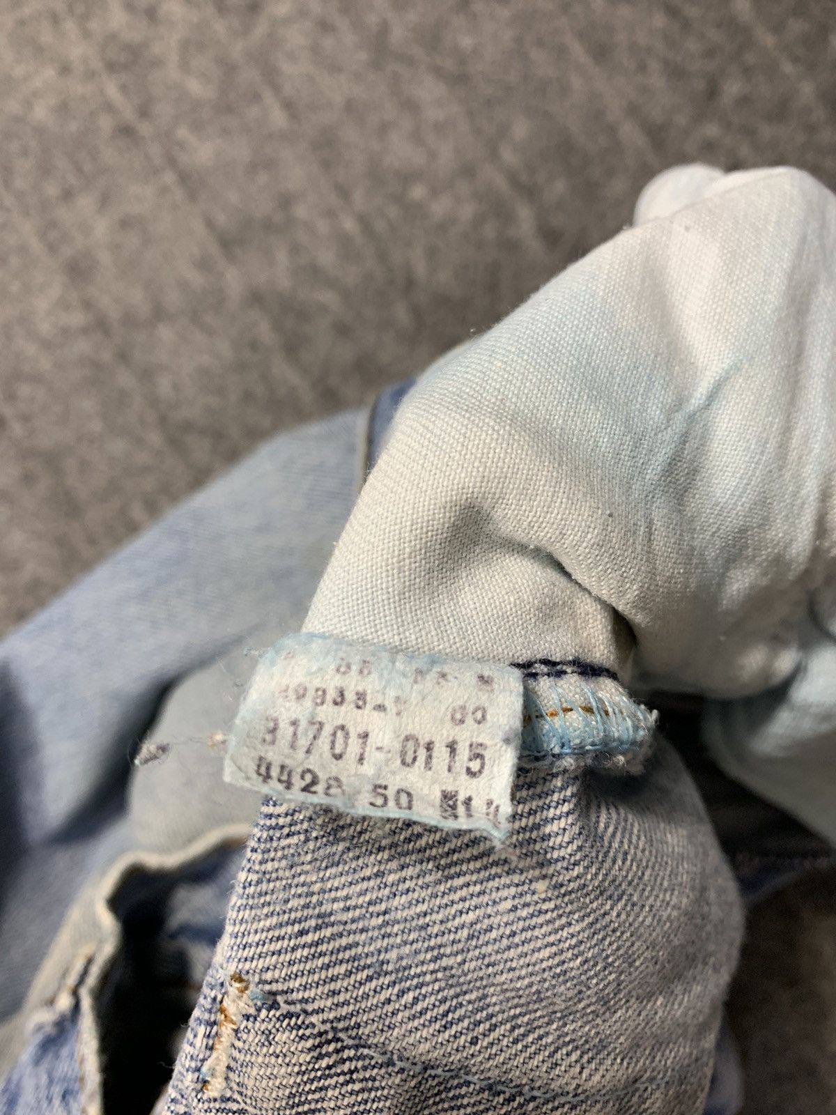 Levi's 80s 90s Levi’s Strauss 701 Indigo Denim Jeans Buttonfly Size 26" / US 2 / IT 38 - 13 Thumbnail