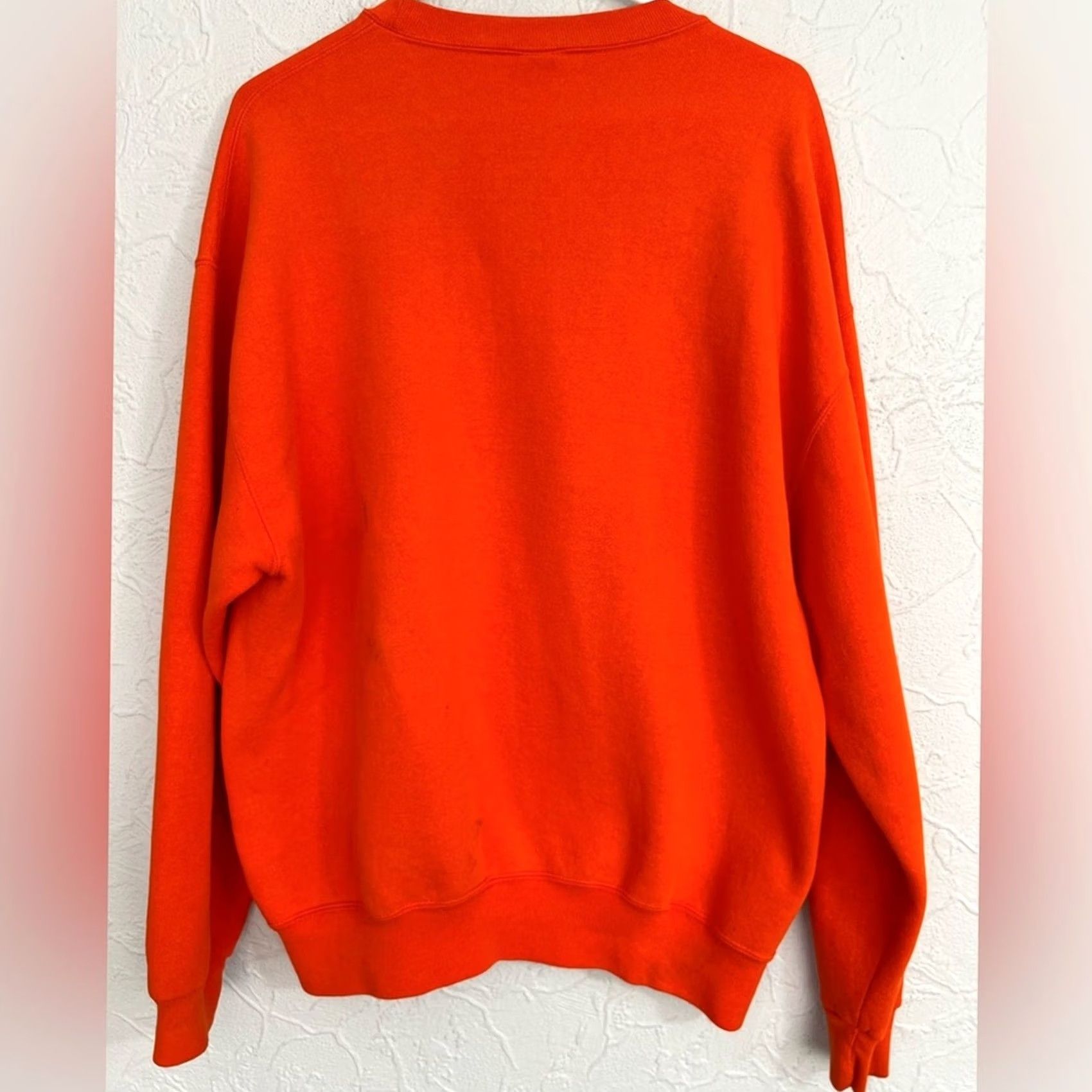 Russell Athletic VINTAGE Russell Miami Hurricanes Sweatshirt XL Orange 2002 Embroidered Rose Bowl Pullover Mens Size US XL / EU 56 / 4 - 2 Thumbnail