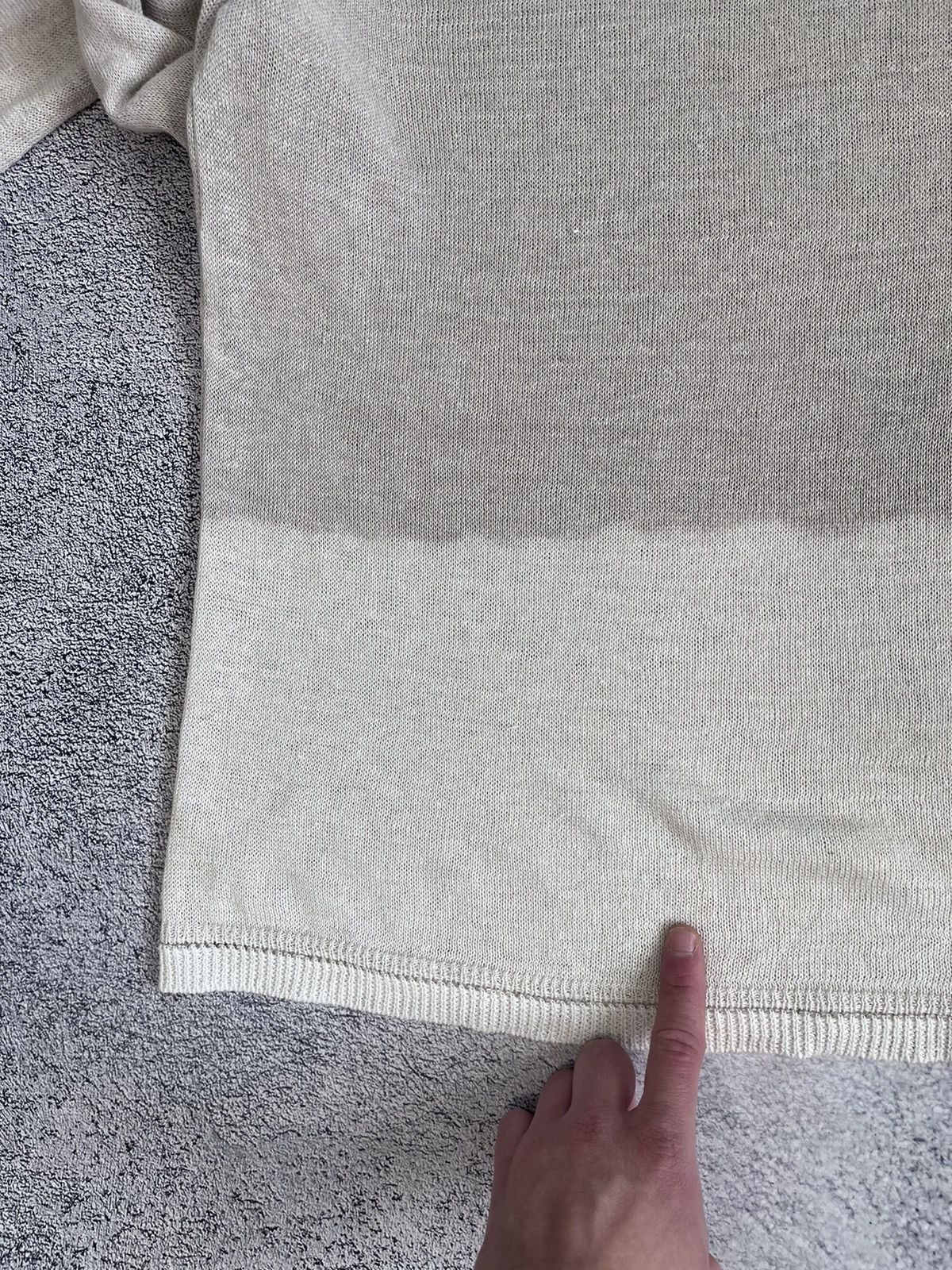 Comme des Garcons × Vintage Comme Des Garsons CDG Mens Sweater Long Sleeve Linen Japan Size US M / EU 48-50 / 2 - 14 Thumbnail