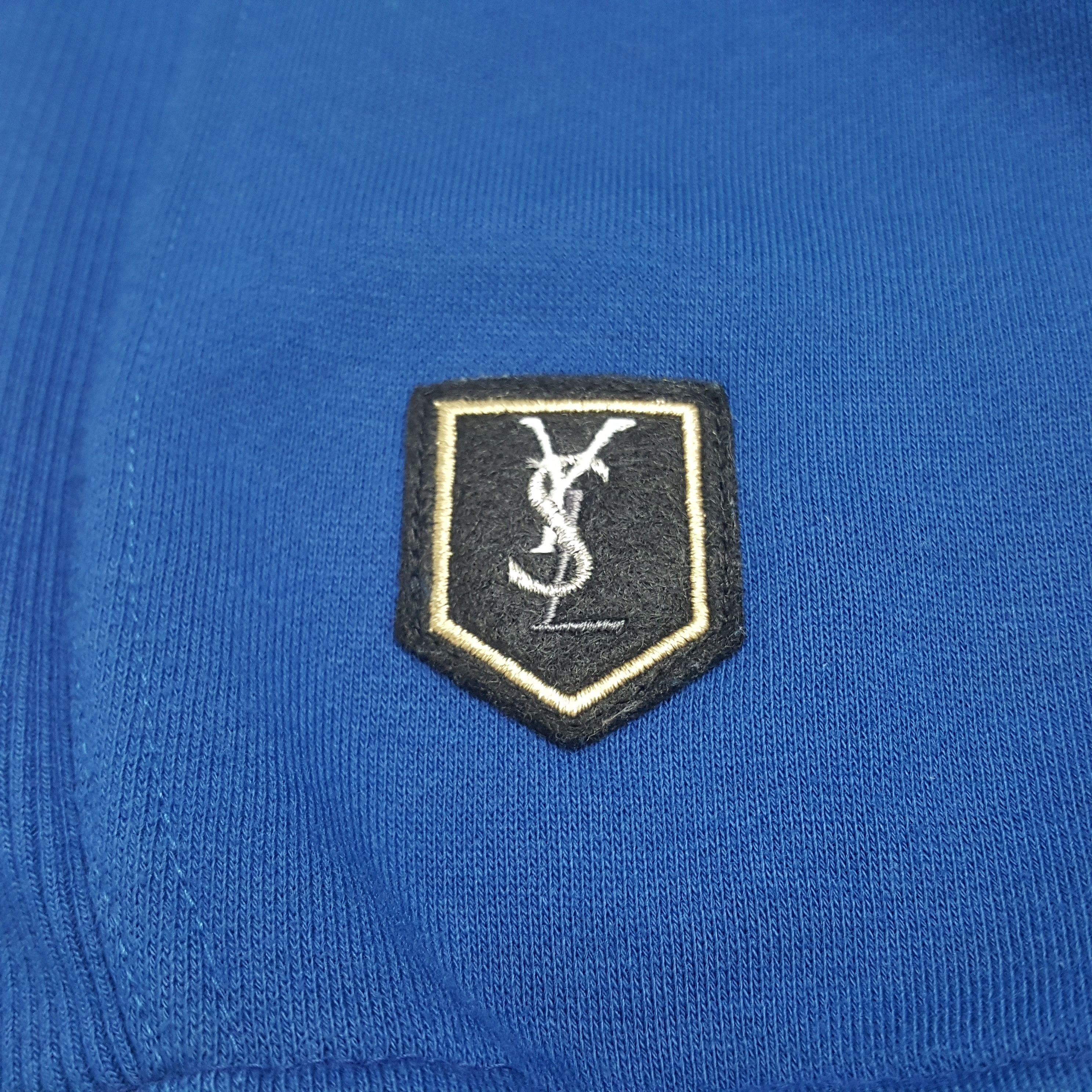 Designer × Japanese Brand × Yves Saint Laurent Vintage Yves Saint Laurent Embroidery Logo Sweatshirt Size US L / EU 52-54 / 3 - 9 Thumbnail