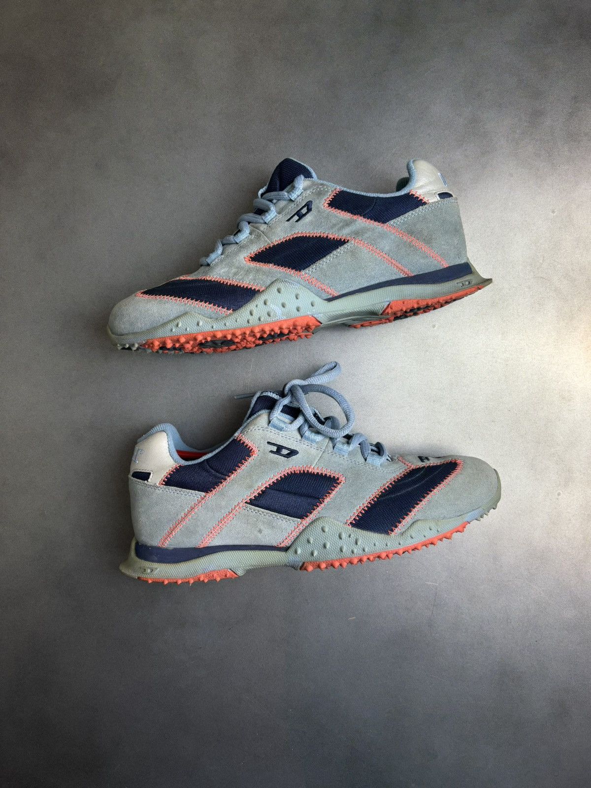 Diesel × Vintage Vintage Diesel Jeans Sneakers 2000s Diesel KINSA Shoes Suede Size US 8.5 / EU 41-42 - 15 Thumbnail