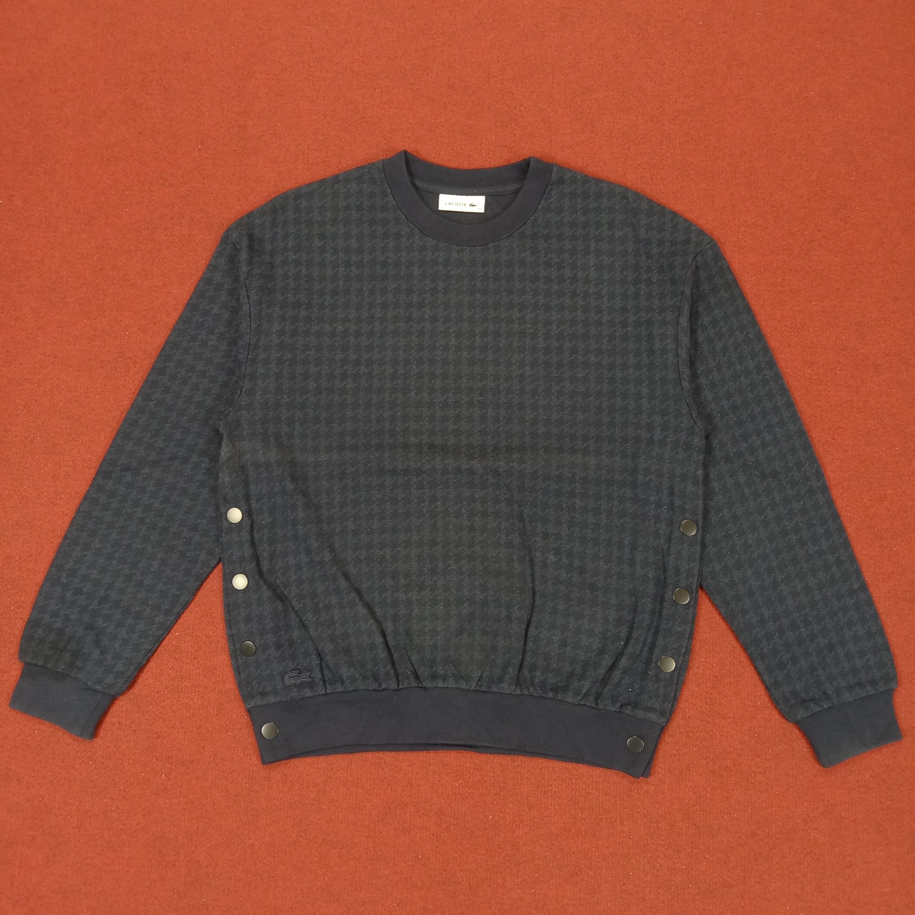 Lacoste × Vintage Lacoste Small Logo Design Casual Style Sweatshirt Size US M / EU 48-50 / 2 - 1 Thumbnail