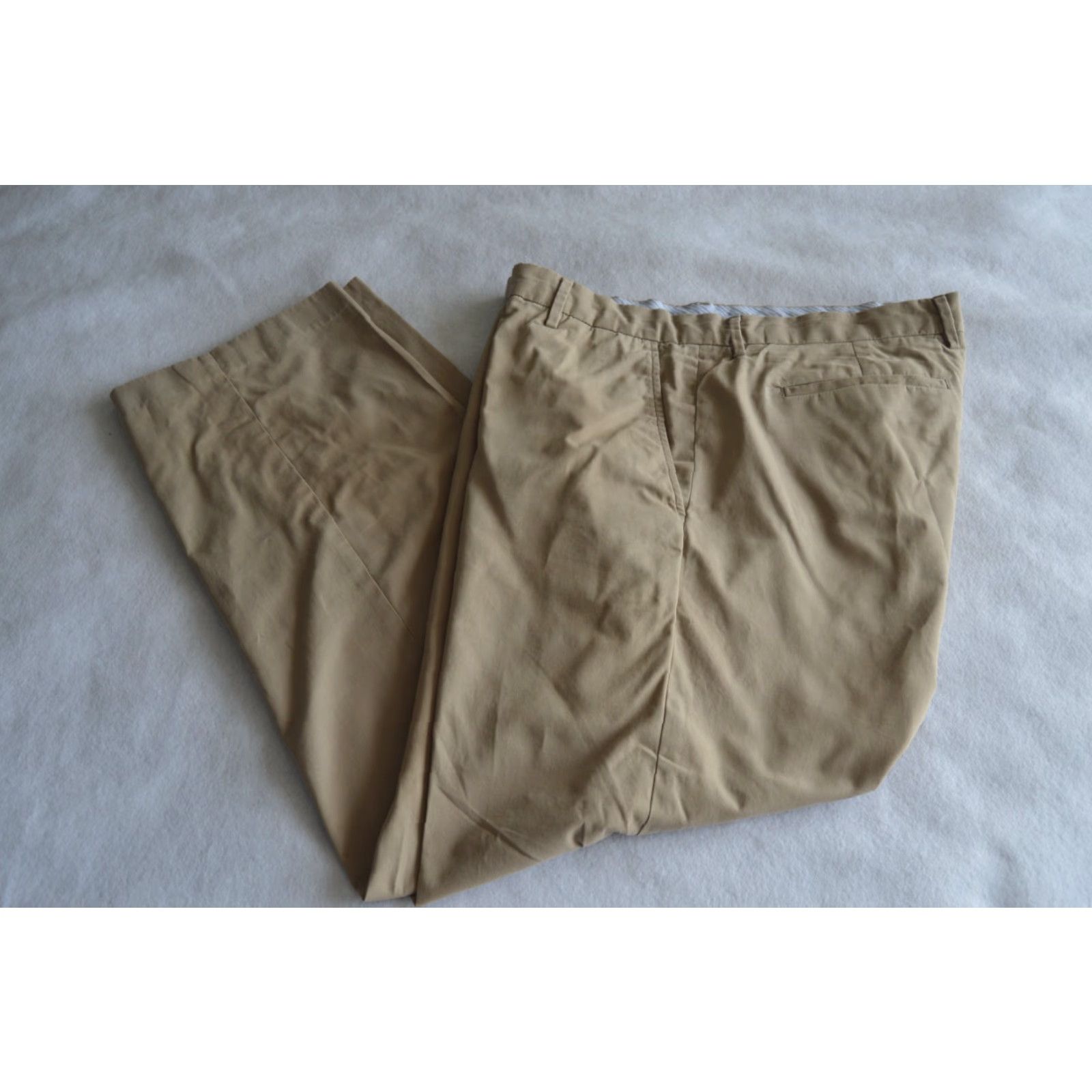 Banana Republic Banana Republic Pants Men Size 38x32 Chino Flat Front Beige Cotton Comfortable Everyday Wear Mens Size US 38 / EU 54 - 2 Thumbnail