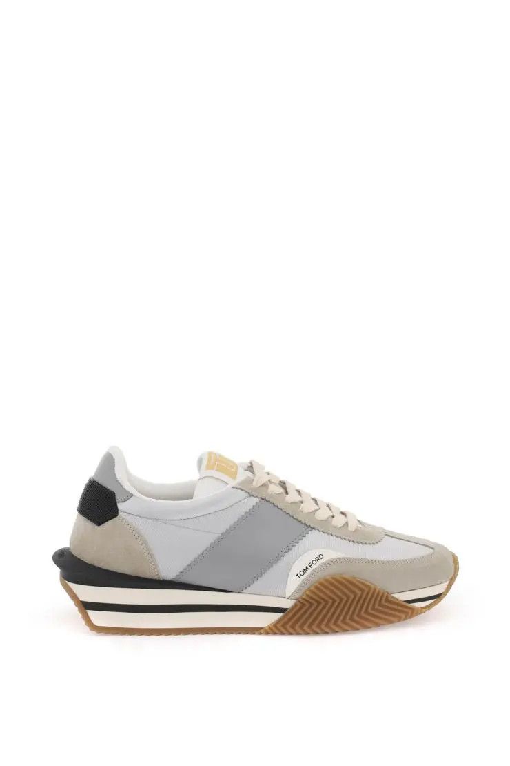 image of Tom Ford O1S22I1N0324 James Sneakers In Beige/grey, Men's (Size 12)