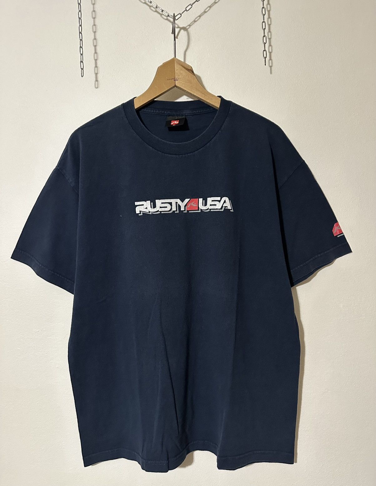 Rusty RUSTY VTG🔥 SKATE RARE FADED TEE Size US XL / EU 56 / 4 - 1 Thumbnail