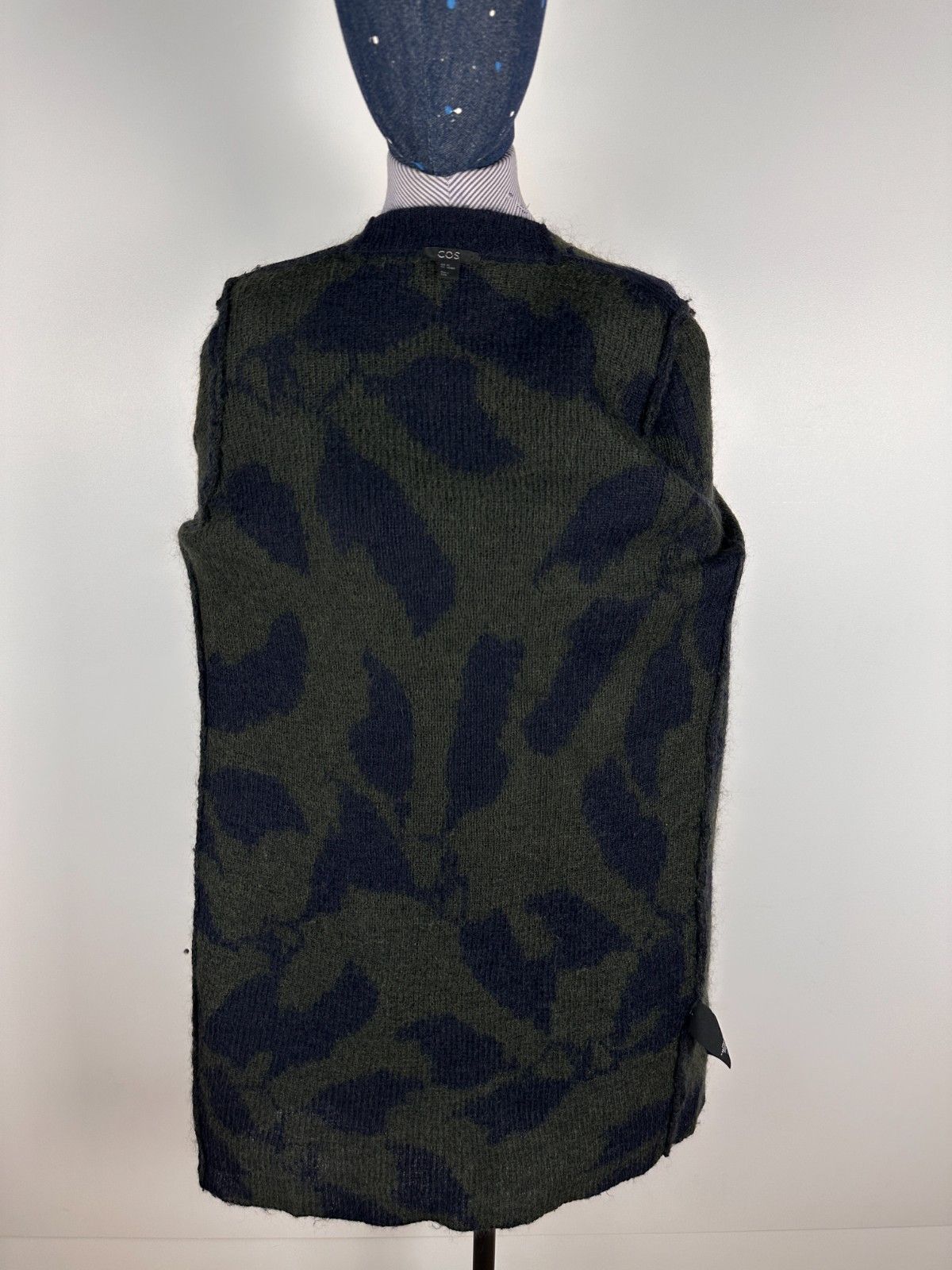 Cos COS Mohair Wool Blend Animal Print Long Cardigan Size XS Size XS / US 0-2 / IT 36-38 - 7 Thumbnail