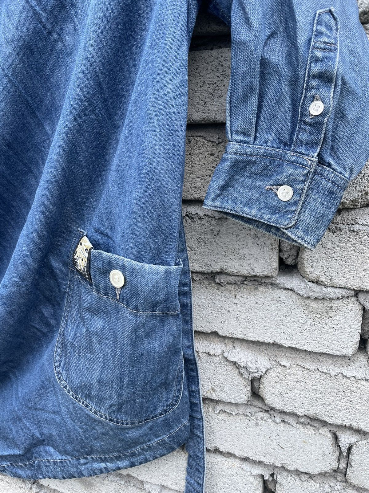 Issey Miyake × mercibeaucoup Mercibeaucorp Indigo Dye Baggy Hype Jacket Size S / US 4 / IT 40 - 5 Thumbnail