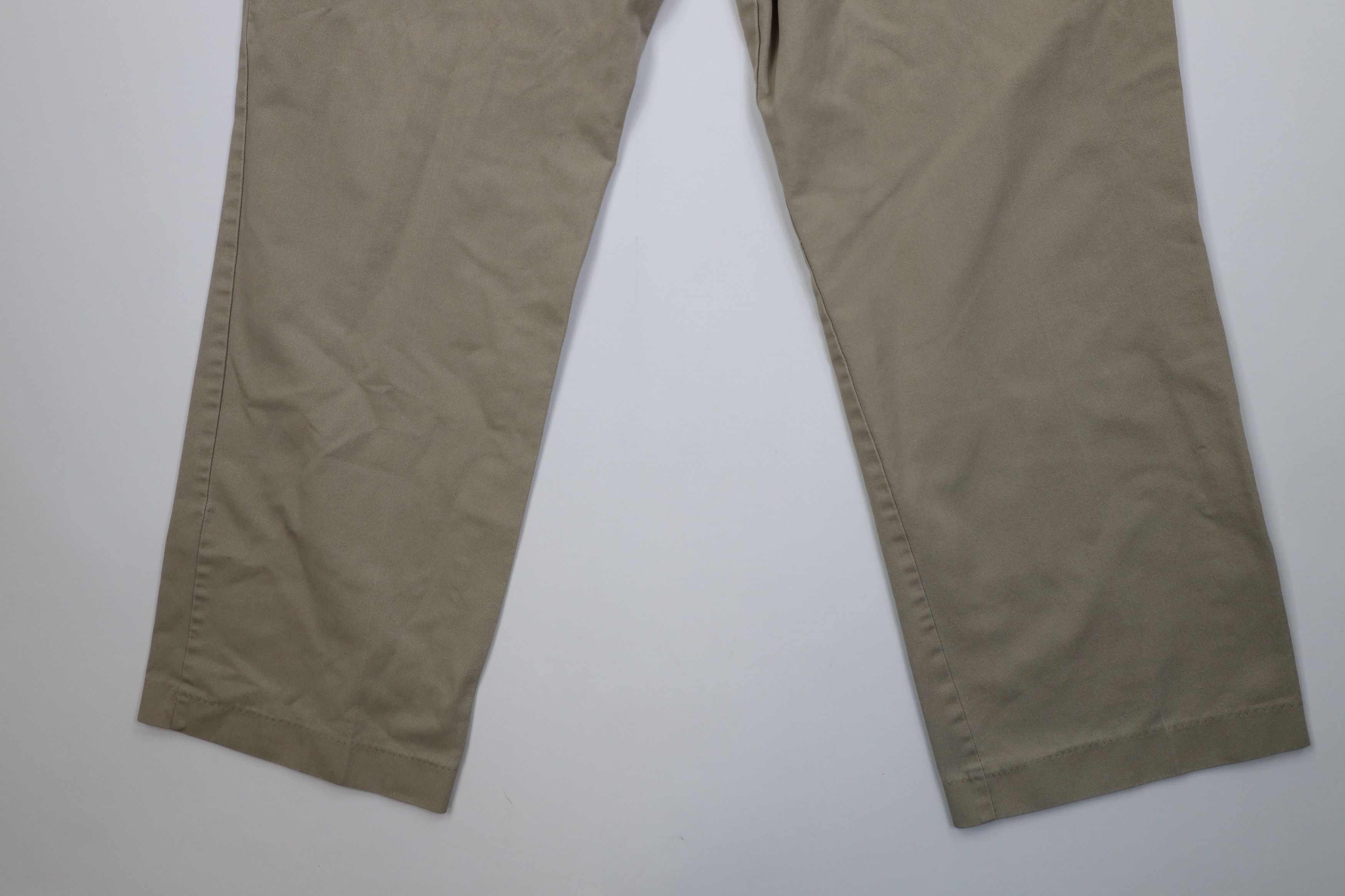 Dickies Vintage Dickies Spell Wide Leg Dungaree Pants Beige Workwear Size US 42 / EU 58 - 10 Thumbnail