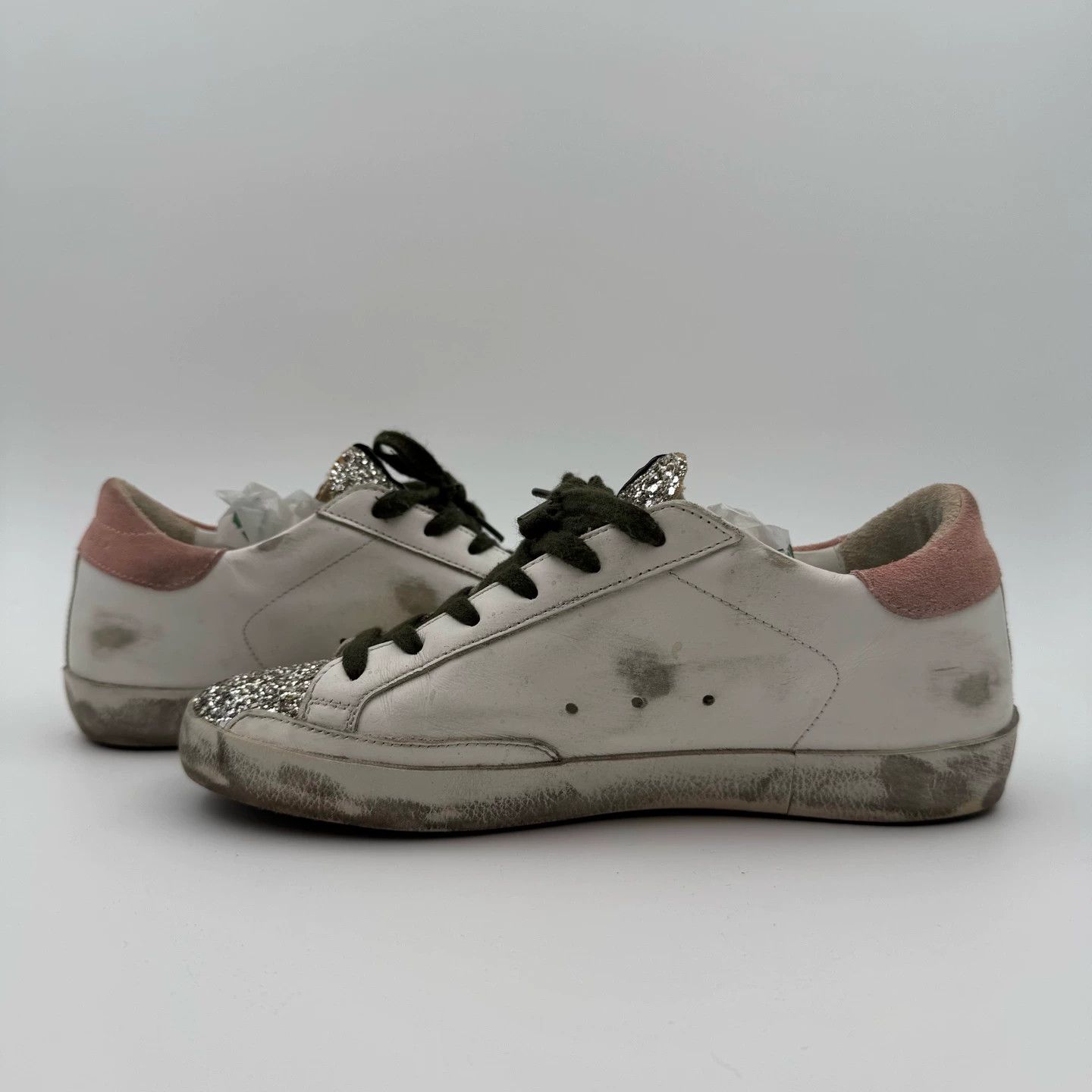 Golden Goose Golden Goose Ggdb Distressed Skate Shoes EU 37 New Size US 6.5 / IT 36.5 - 5 Thumbnail