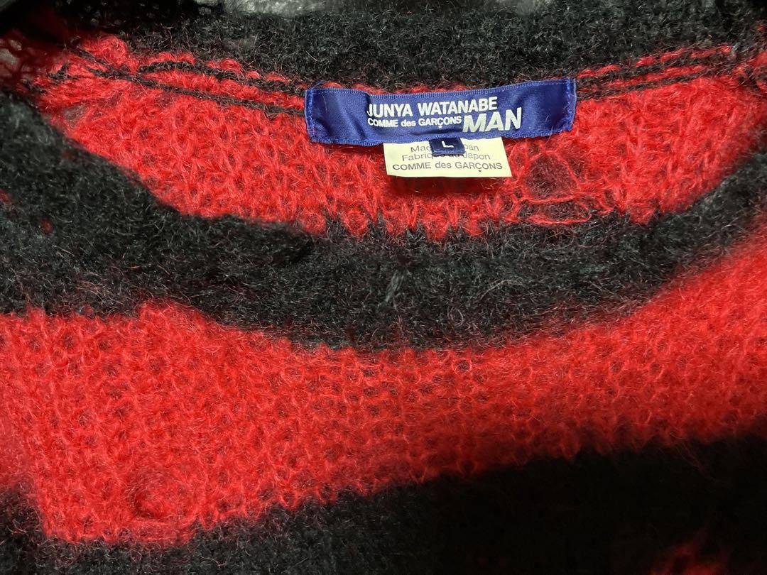 Comme des Garcons Comme des Garson Junya Watanabeman Grunge Knit Size US L / EU 52-54 / 3 - 5 Thumbnail