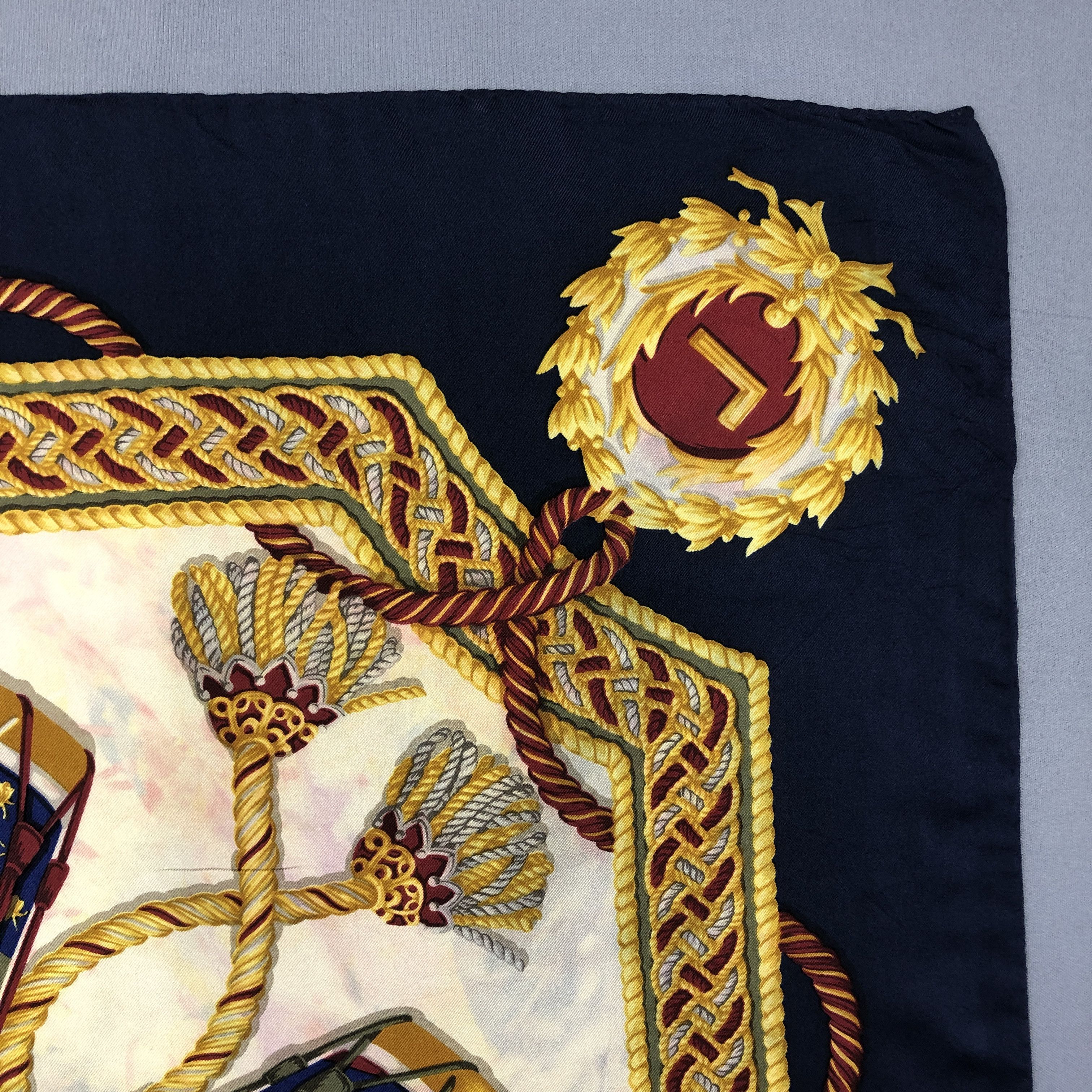 Lancel Vintage Lancel SILK Scarf Twill Stole Wraps Scarves Size ONE SIZE - 5 Thumbnail