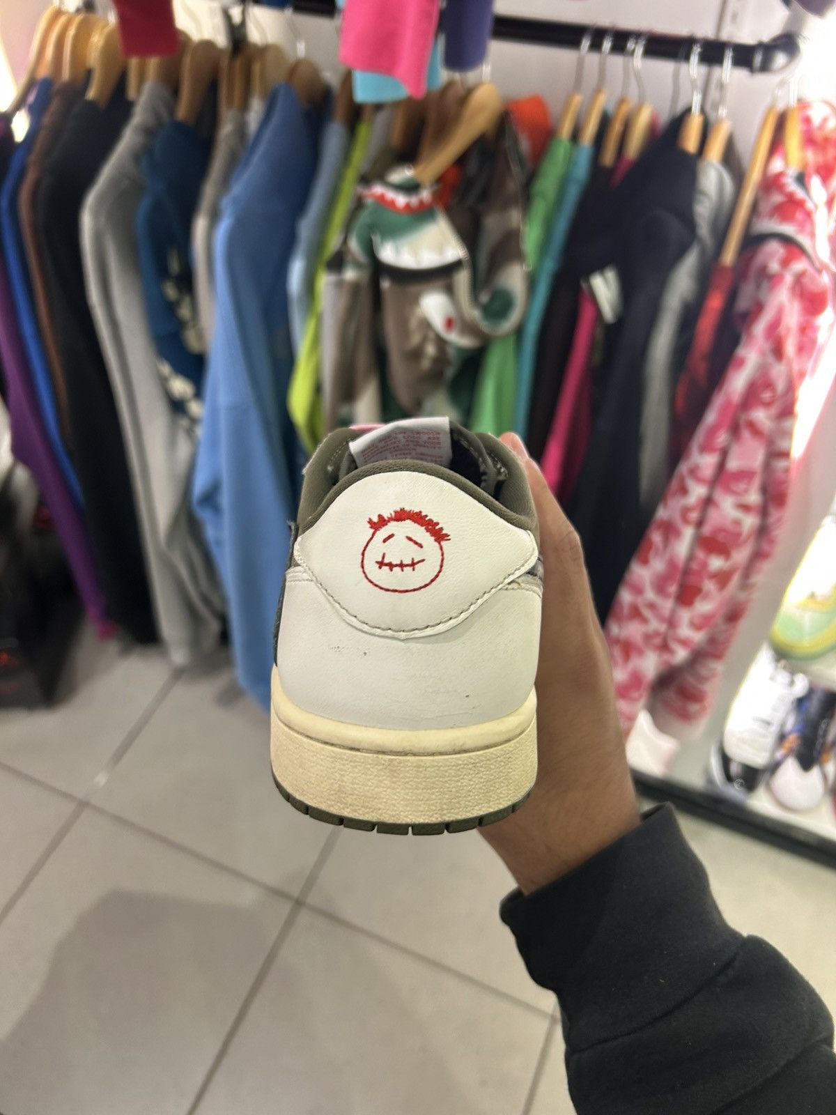 Jordan Brand × Travis Scott Jordan 1 low travis scott medium olive Size US 9 / EU 42 - 4 Thumbnail