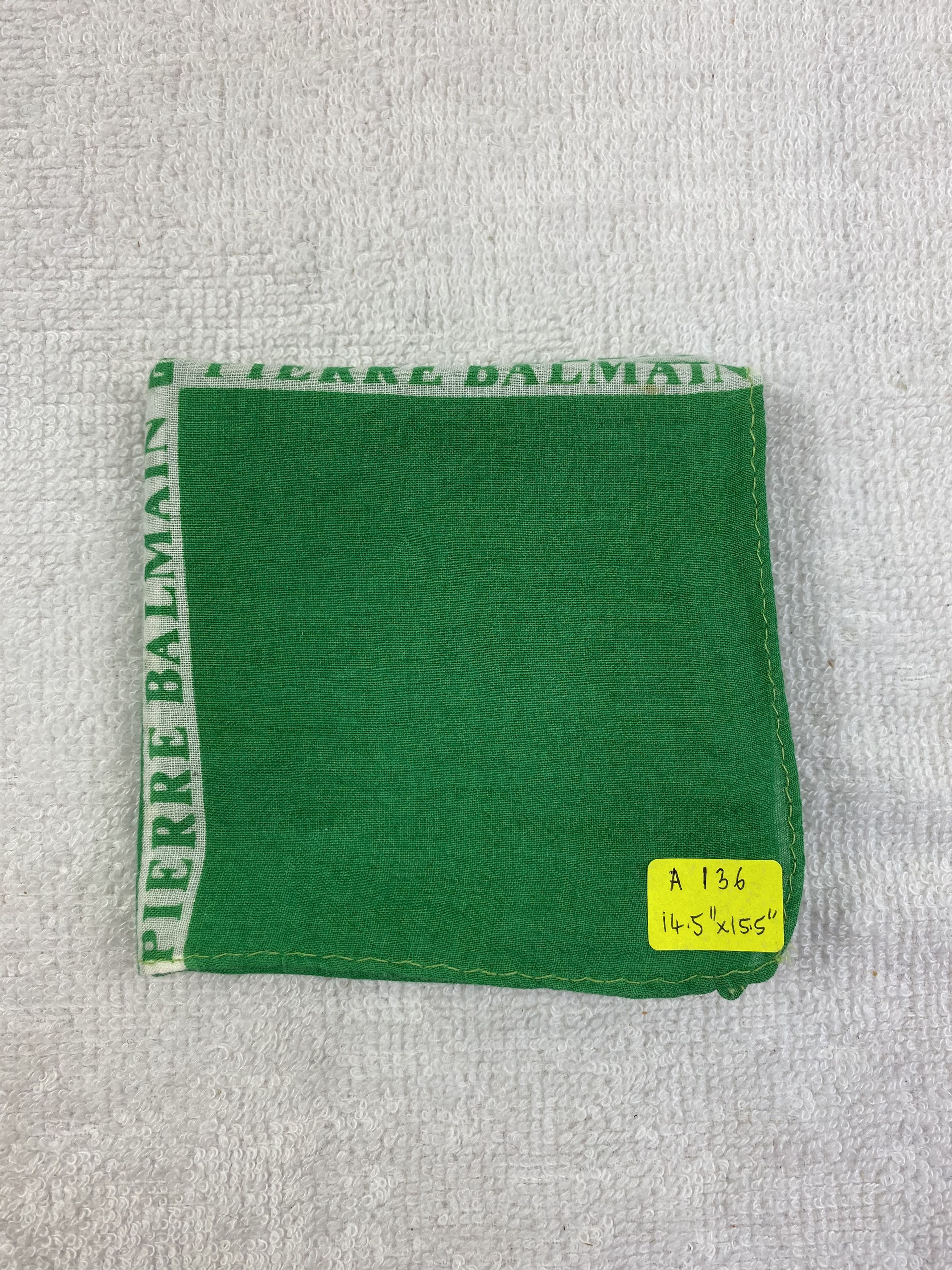 Pierre Balmain × Vintage Pierre Balmain Handkerchief / Bandana / Neckerchief Size ONE SIZE - 6 Thumbnail