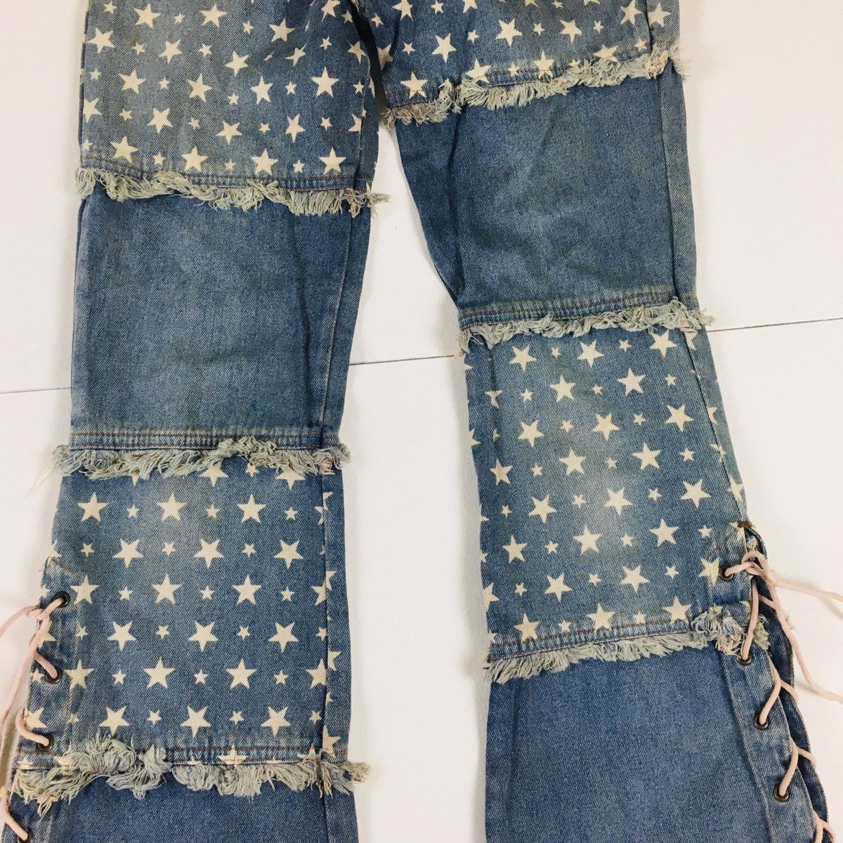 Japanese Brand Vintage Japanese Basic Stage Hagi Flare Jeans Size 26" / US 2 / IT 38 - 4 Thumbnail