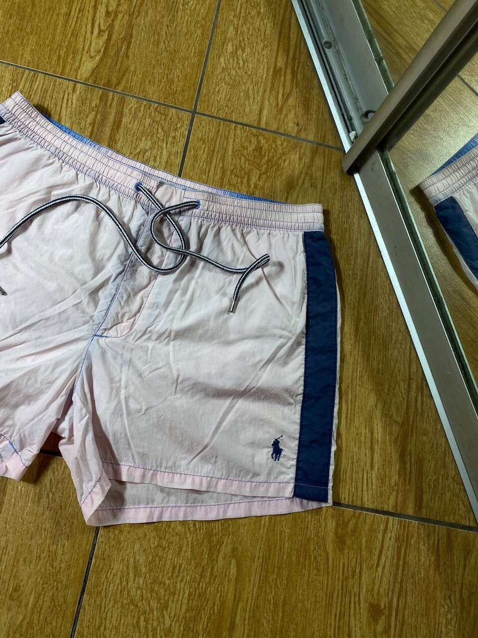 Polo Ralph Lauren × RRL Ralph Lauren × Vintage Vintage Polo Ralph Lauren Pony Logo Swimming Shorts Size US 34 / EU 50 - 16 Thumbnail