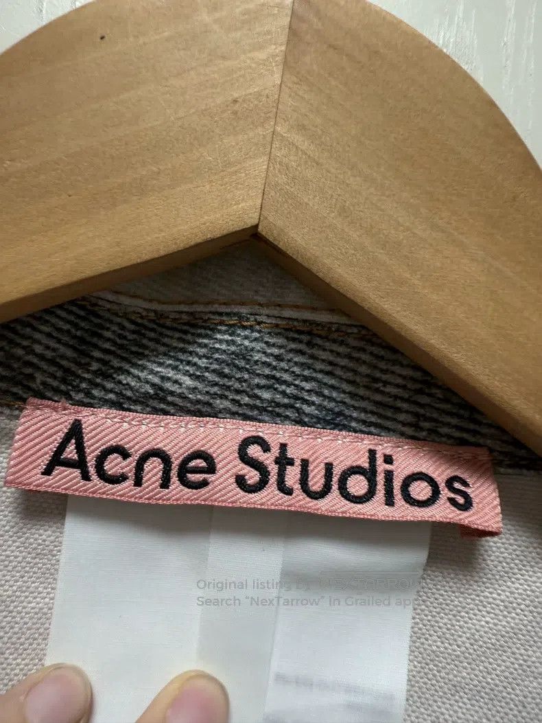 Acne Studios Acne Studios Painted Tie-Dye Vintage Design Denim Jacket Size US XL / EU 56 / 4 - 4 Thumbnail