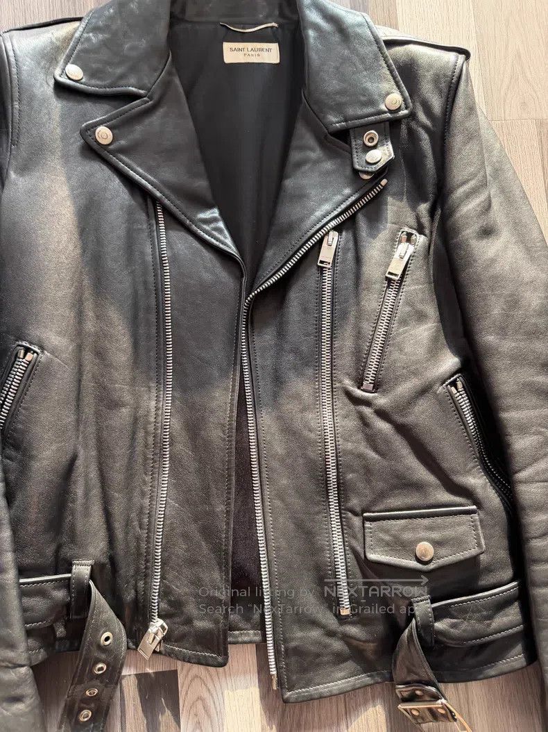 Saint Laurent Paris Saint Laurent Paris Leather Jacket Size US M / EU 48-50 / 2 - 3 Thumbnail