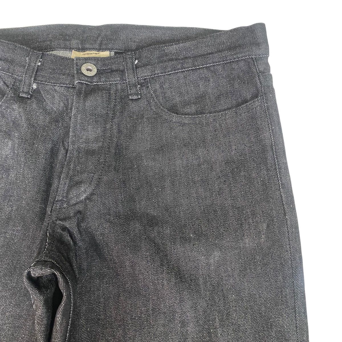 RIPVANWINKLE RIP VAN WINKLE Denim Flare Jeans Black Size US 29 - 5 Thumbnail