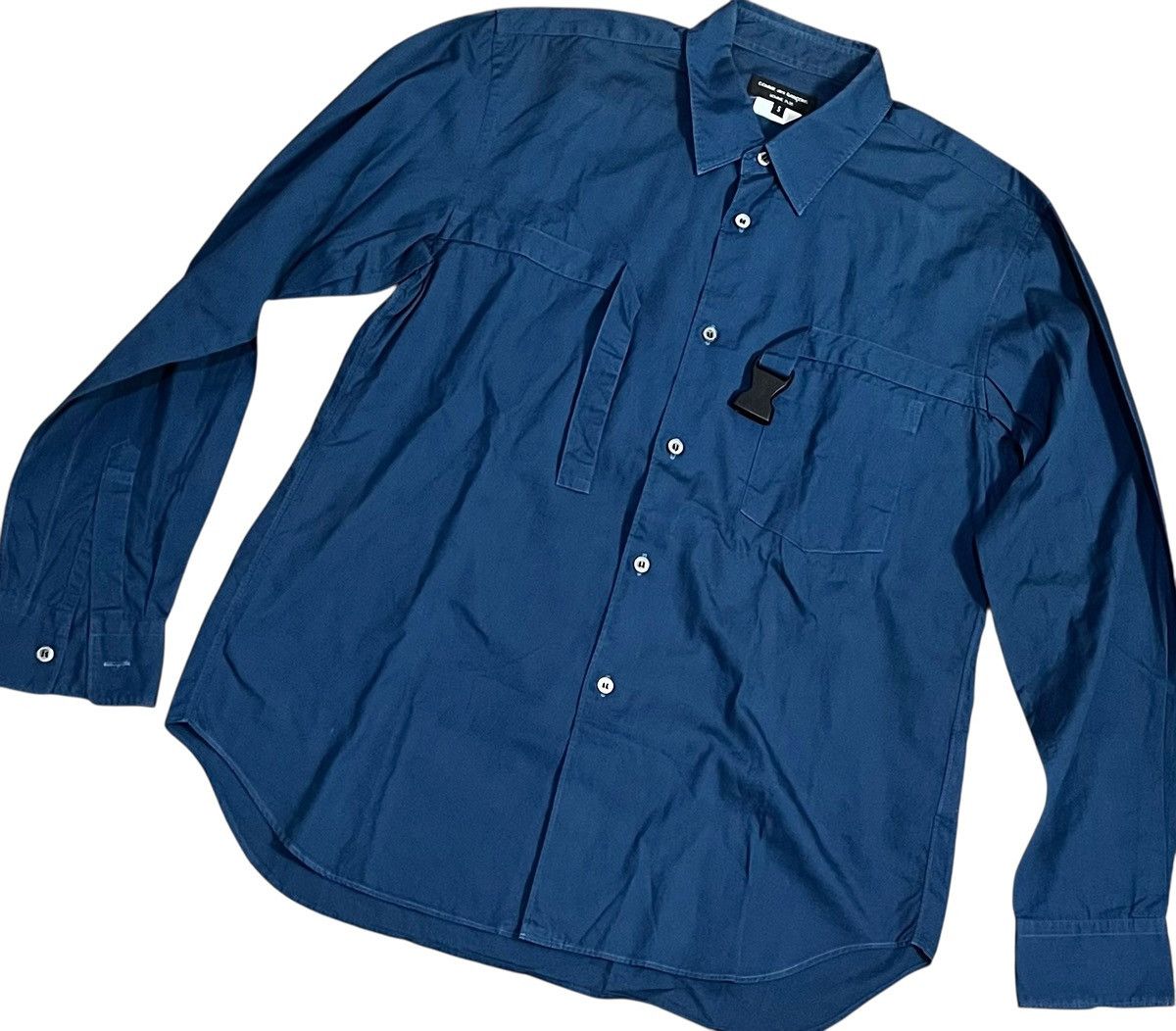 Comme des Garcons Cdg homme plus AD2010 bondage button up shirt Size US S / EU 44-46 / 1 - 2 Thumbnail