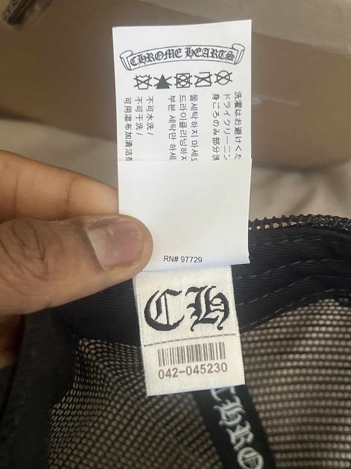 Chrome Hearts Chrome Hearts Trucker Hat Triple White 3 Calf Hair Patch Size ONE SIZE - 9 Thumbnail