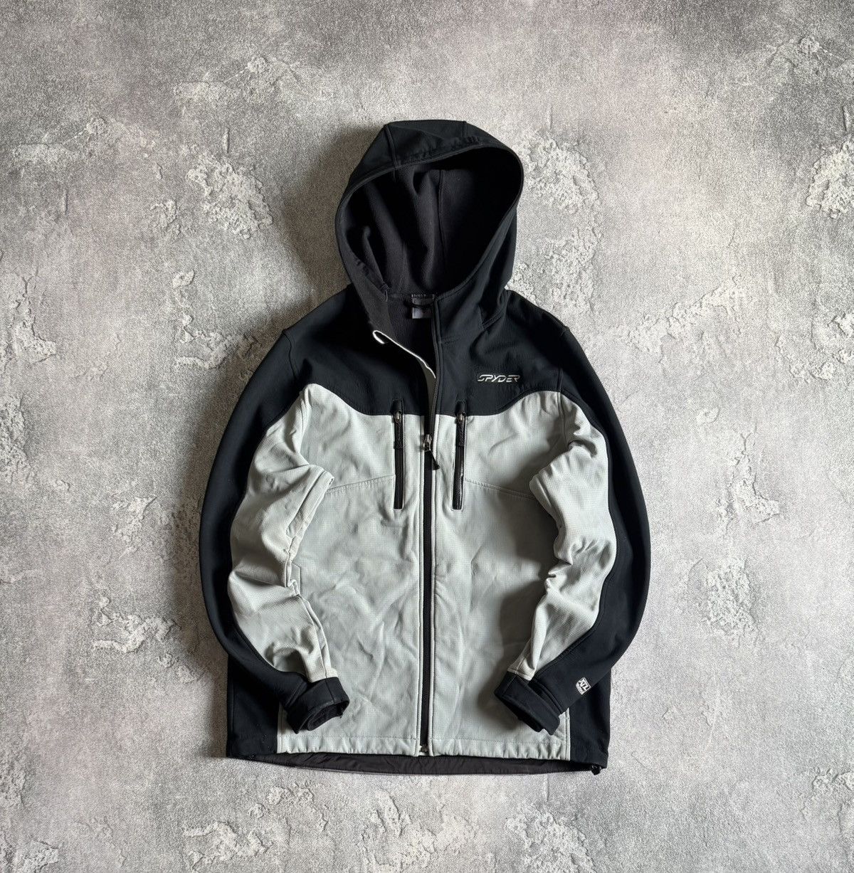 Spyder Spyder L outdoor Softshell jacket hooded zip gorpcore Size US L / EU 52-54 / 3 - 1 Thumbnail