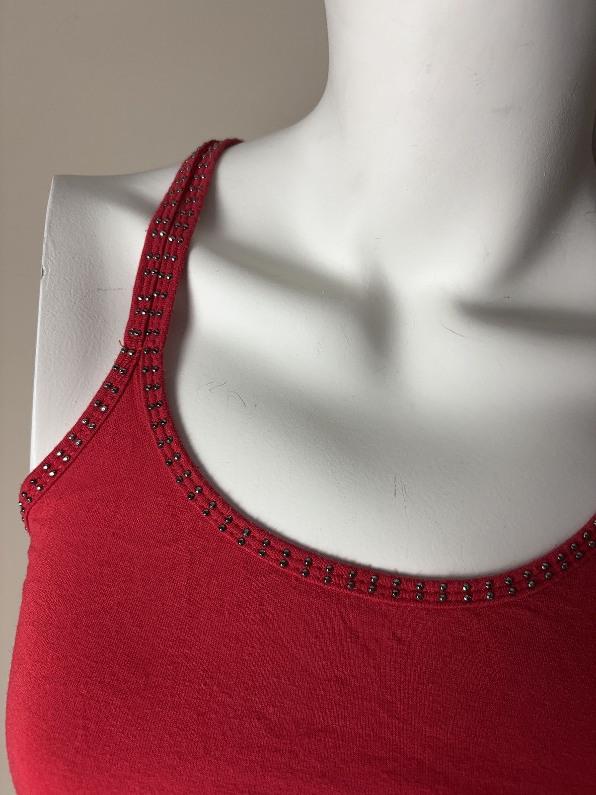 Japanese Brand × Vintage Glamour sexy red vintage tank top Size M / US 6-8 / IT 42-44 - 5 Thumbnail