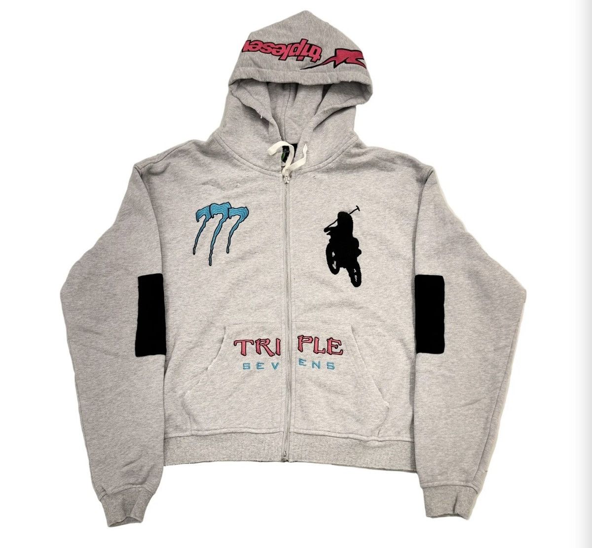 TRIPLE SEVENS Triple Sevens Moto Vice zip up hoodie Size US L / EU 52-54 / 3 - 2 Thumbnail
