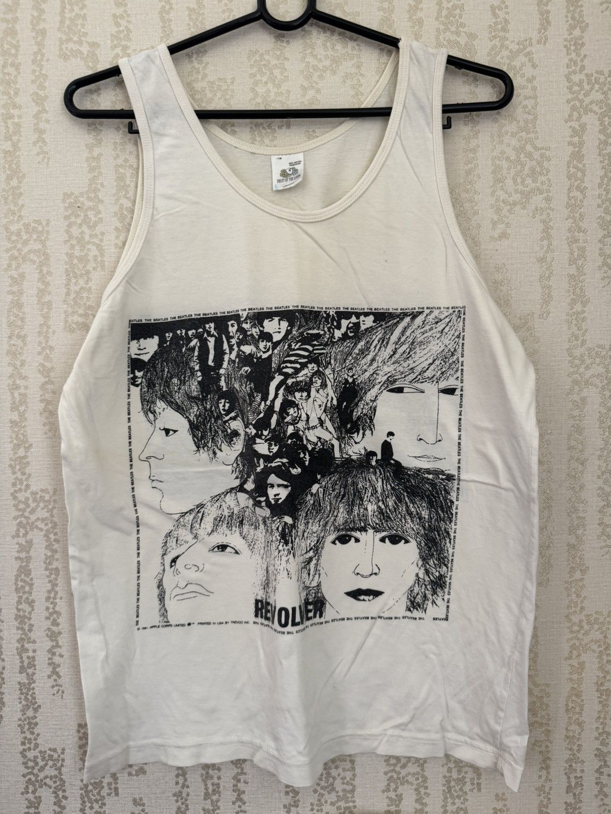Band Tees × Vintage Vintage The Beatles REVOLVER PS01 Size US M / EU 48-50 / 2 - 1 Thumbnail
