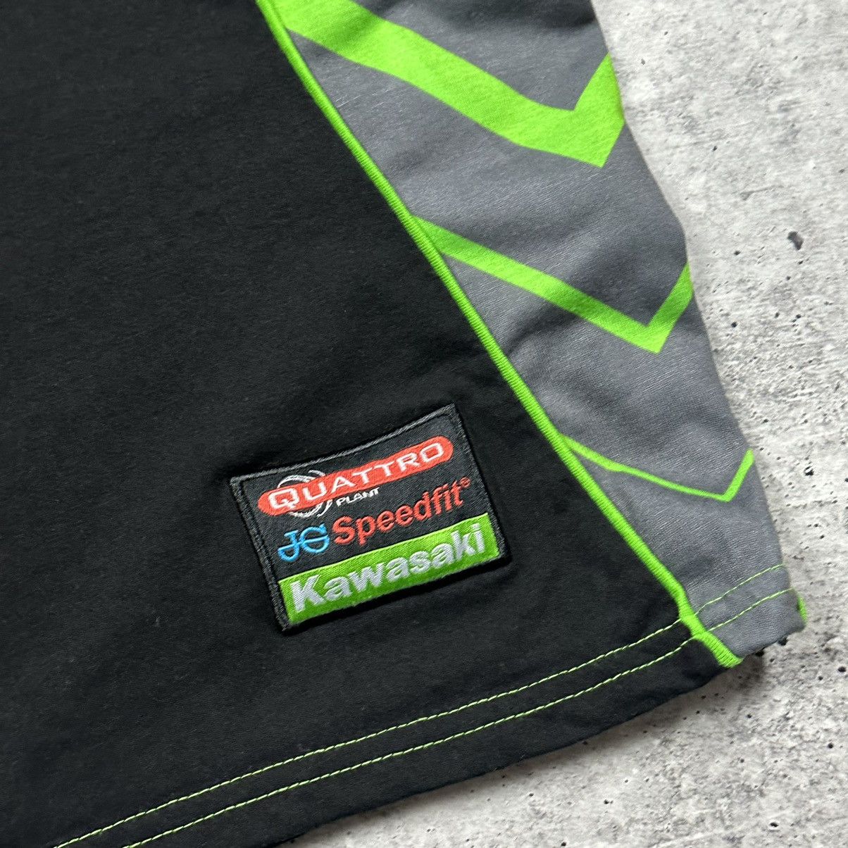 Yamaha Official Quattro Plant Kawasaki Team Polo Shirt Black Size US L / EU 52-54 / 3 - 7 Thumbnail
