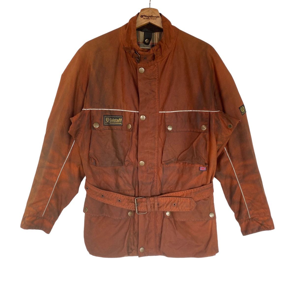 Belstaff × Vintage Dont buy yet ! Trialmaster Iconic Dirty-Effect Wax Jacket Size US M / EU 48-50 / 2 - 1 Thumbnail