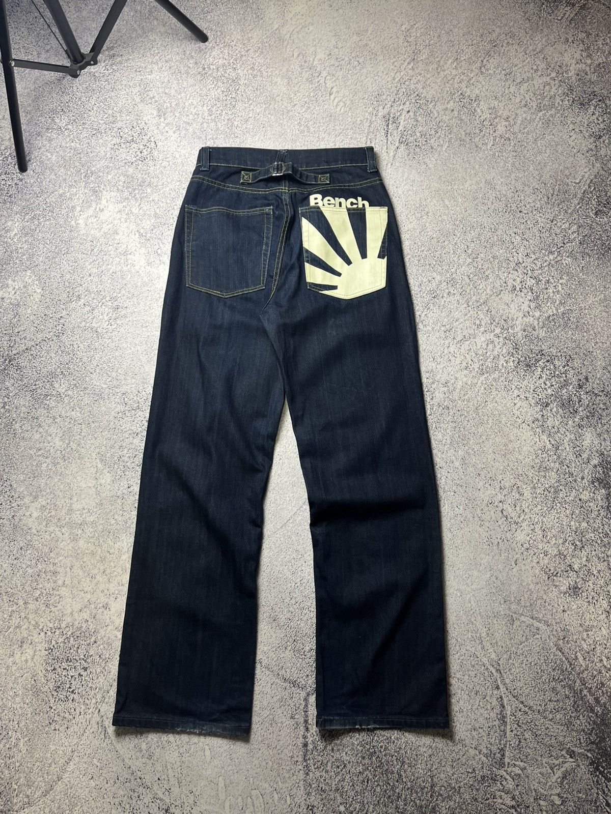 Japanese Brand 00s VINTAGE Avant Garde Japanese Style Baggy Pants Y2K Size US 32 / EU 48 - 1 Thumbnail