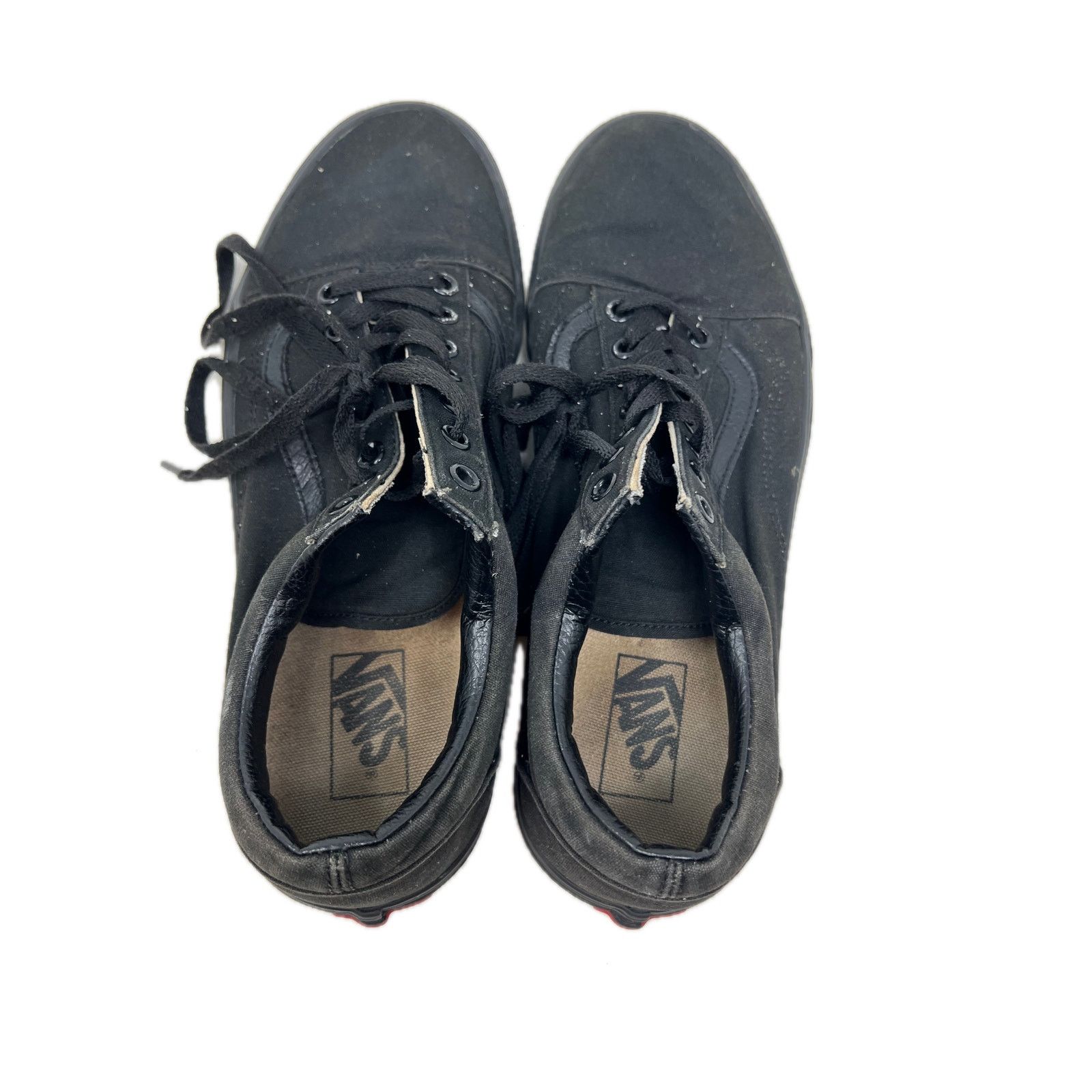 Vans Vans Black Suede Skate Shoes Mens 10.5 Womans 12 Size US 10.5 / EU 43-44 - 6 Thumbnail