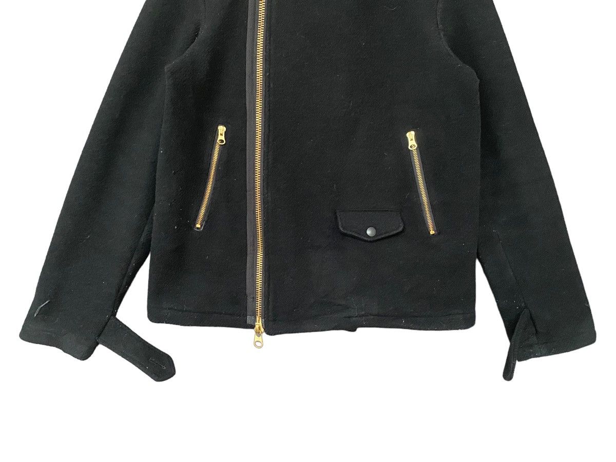Vintage Vintage Japanese Brand Rim Shot Double Collar Jacket 1990s Size US L / EU 52-54 / 3 - 6 Thumbnail