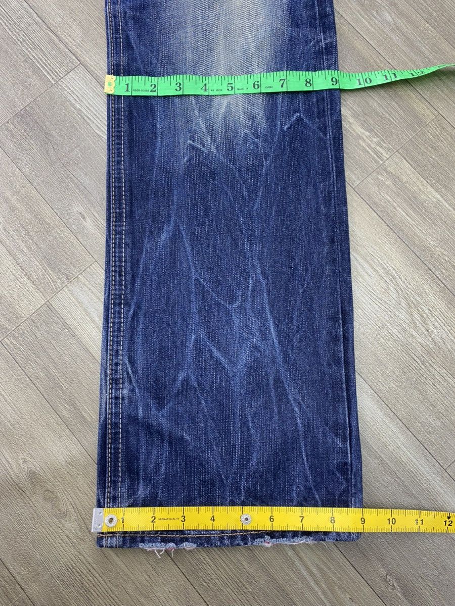 If Six Was Nine 2000s Buckaroo Distressed Faded Kmrii Lgb Punk Style Jeans Size US 34 / EU 50 - 21 Thumbnail