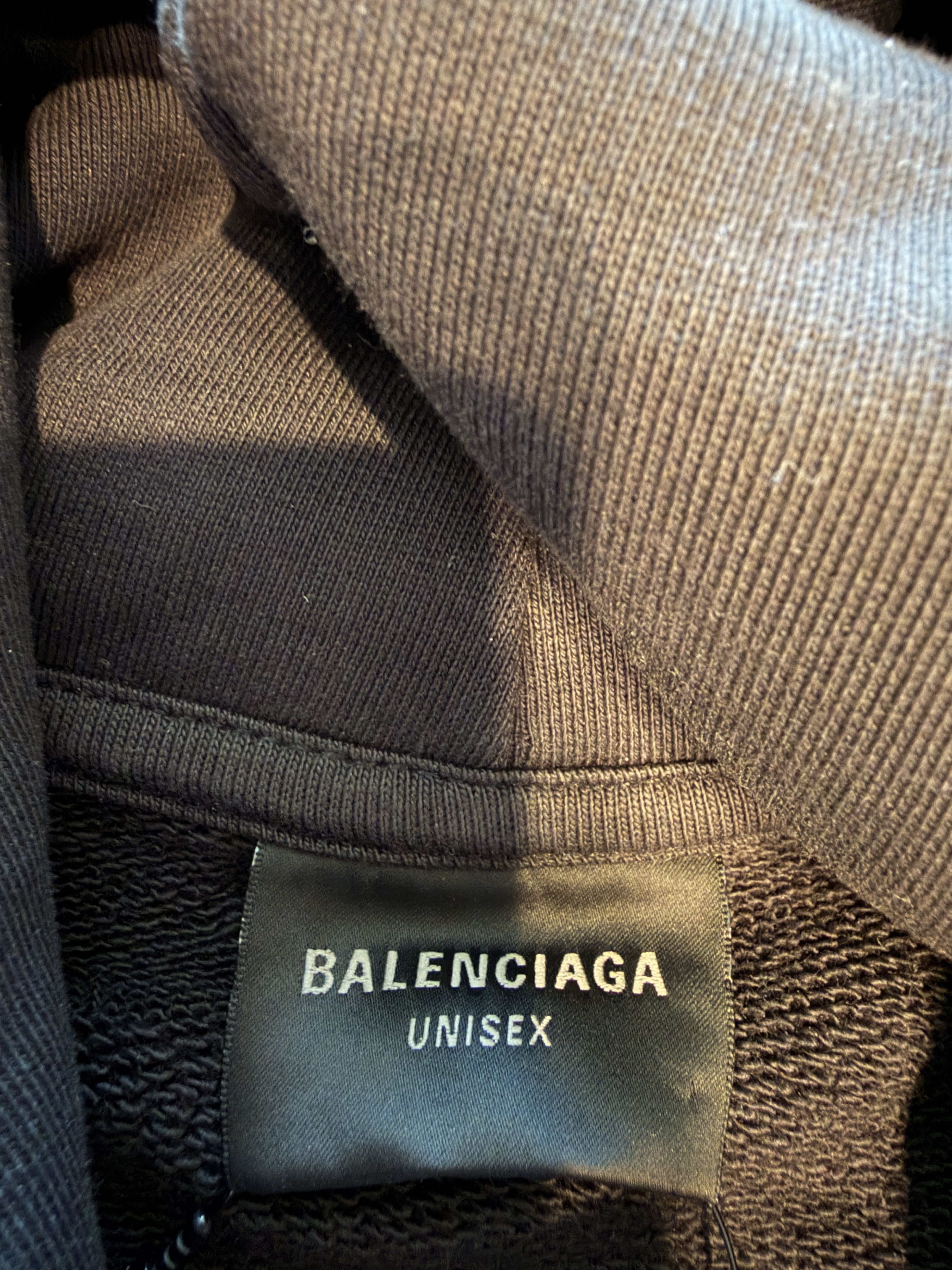 Balenciaga Balenciaga Loop Logo Cropped Hoodie Size US L / EU 52-54 / 3 - 7 Thumbnail