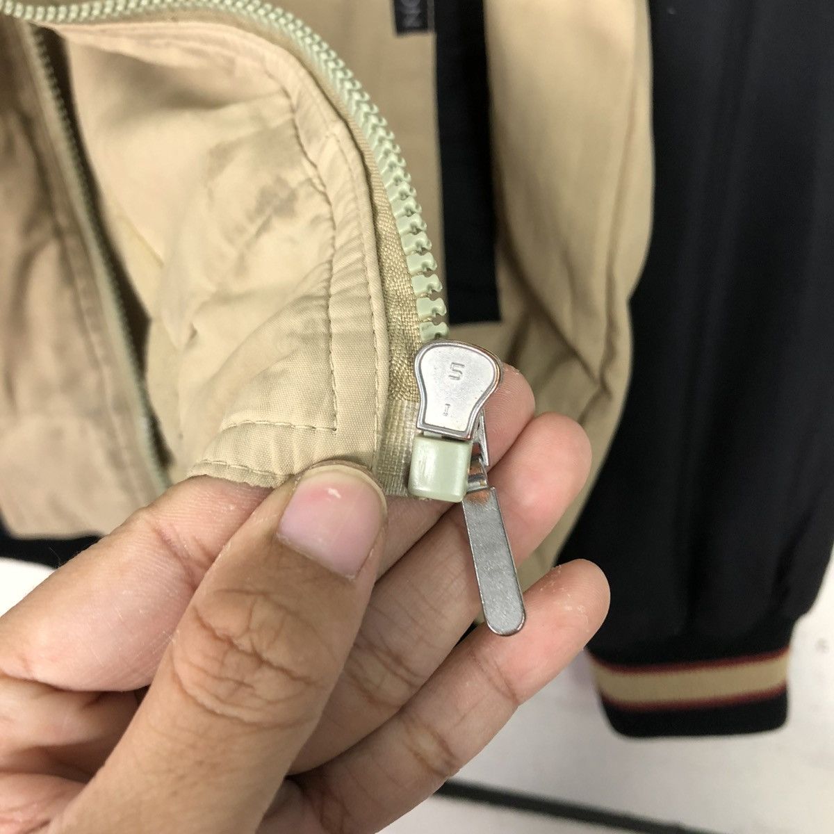 Japanese Brand 🔥VINTAGE BOMBER JACKET WIKE & LON BIG LOGO ISSEY MIYAKE Size US L / EU 52-54 / 3 - 19 Thumbnail