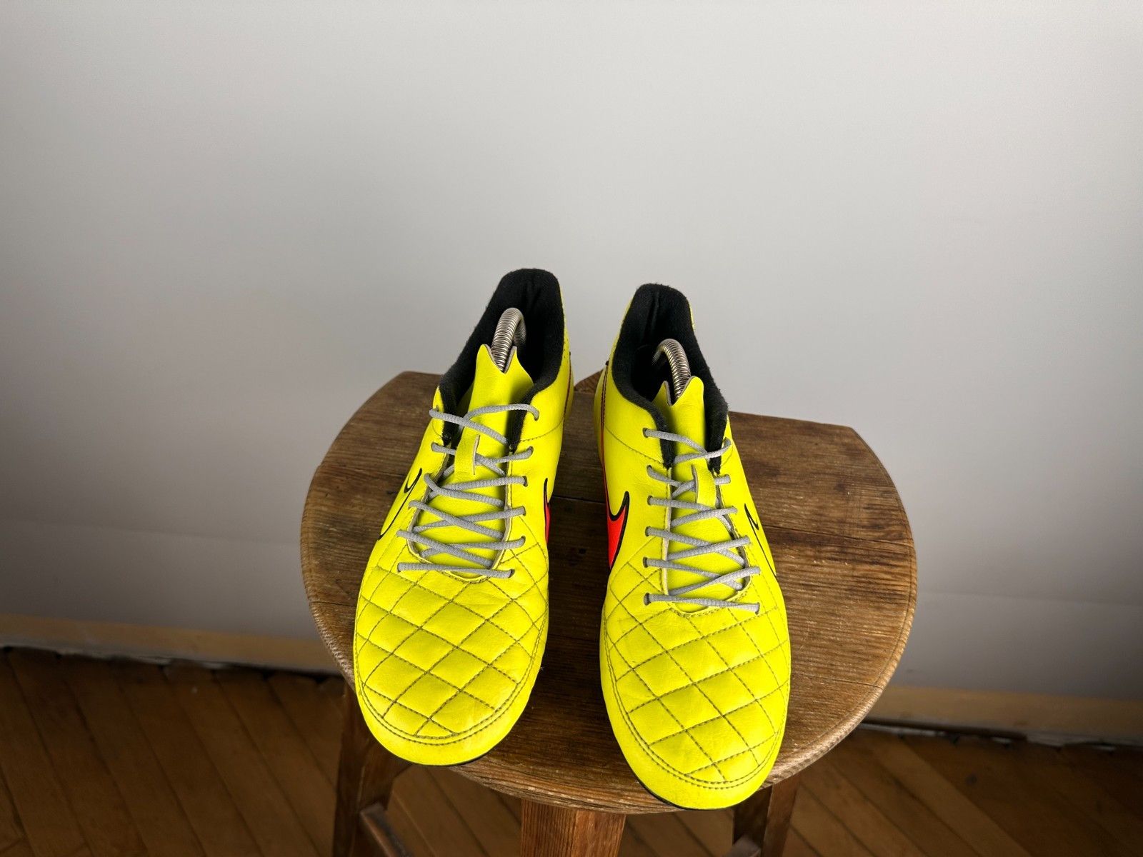 Nike Nike Tiempo Rio II Bootts Soccer Cleats Yellow Mens Size US7 Size US 7 / EU 40 - 3 Thumbnail