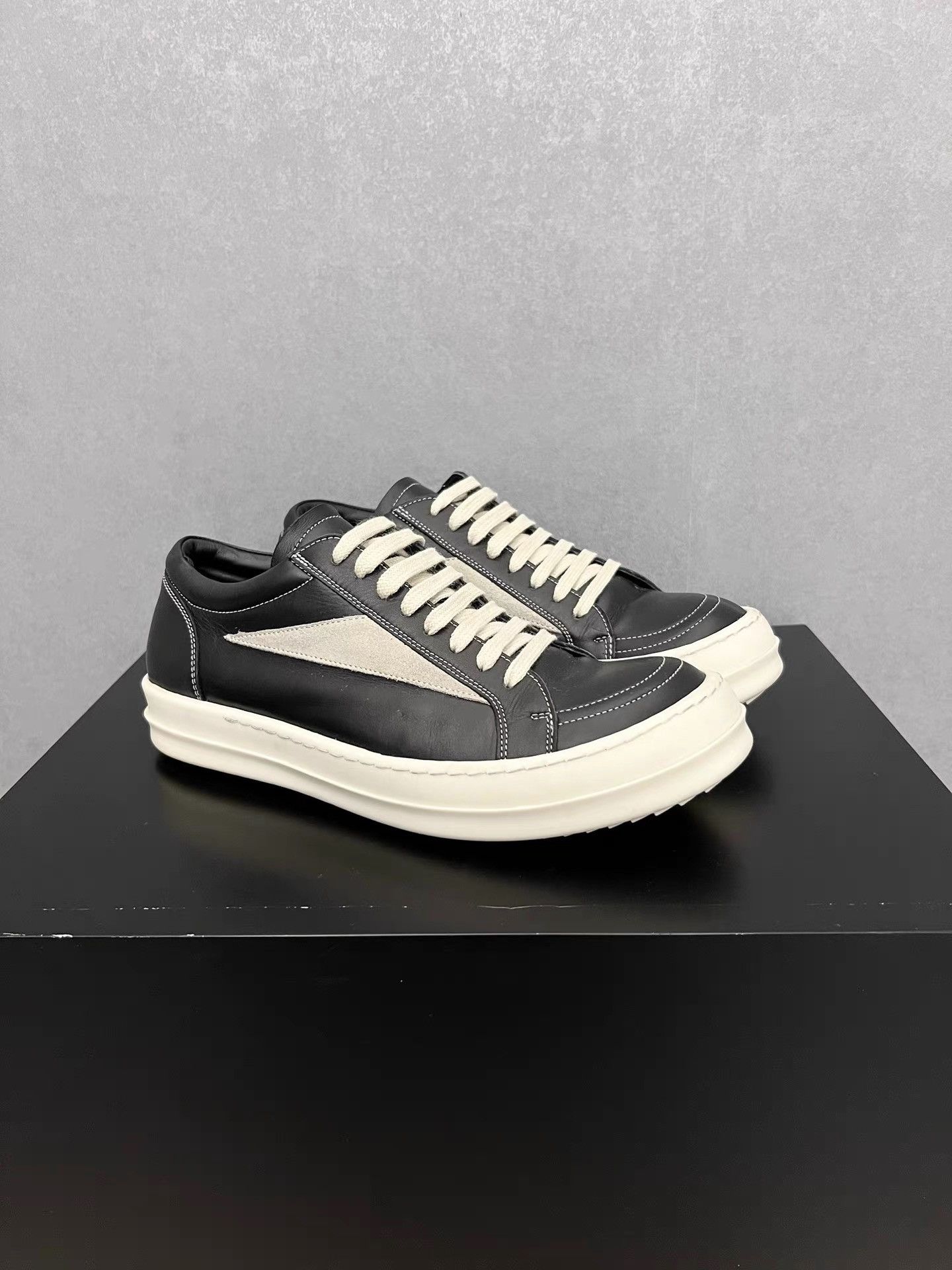 Rick Owens Rick Owens Strobe Vintage Low-Top K34 Size US 7 / EU 40 - 3 Thumbnail