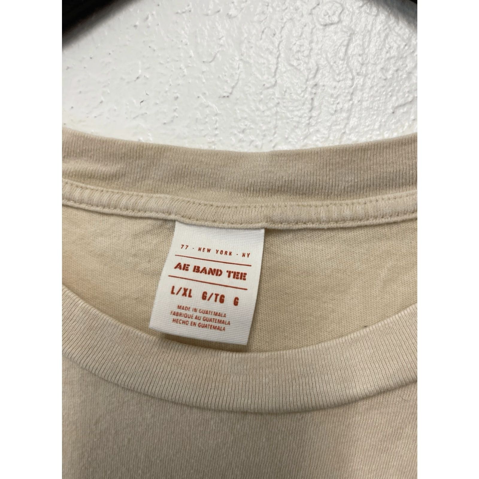 American Eagle Outfitters VINTAGE AE American Eagle Band Tee Shirt Mens L/XL Grateful Dead Beige Short Sleeve Size US L / EU 52-54 / 3 - 2 Thumbnail