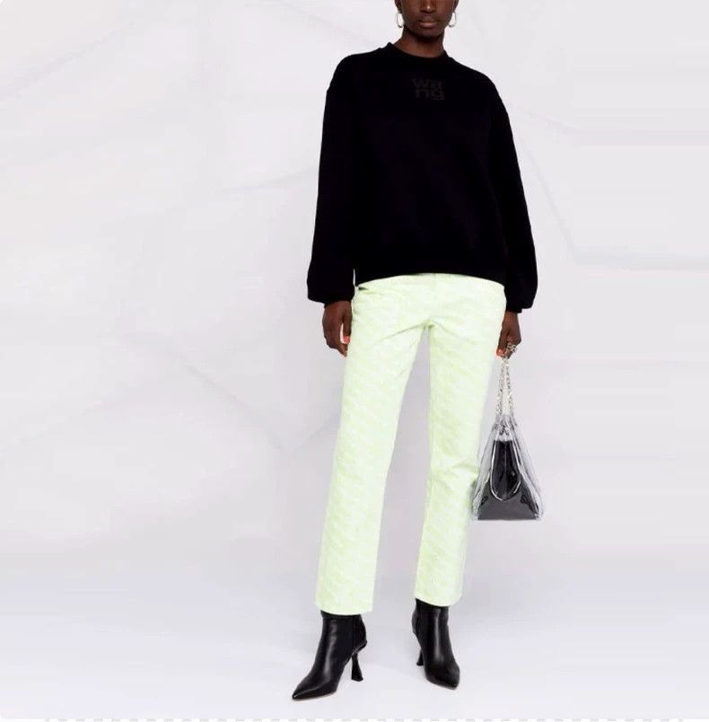Alexander Wang Alexander Wang FW21 Logo Straight Jeans- Size 27" / US 4 / IT 40 - 2 Thumbnail