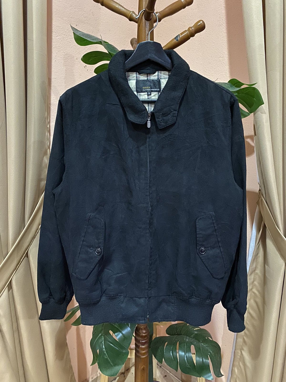 Kansai Yamamoto Vintage “Sissy by Kansai Yamamoto” Black Japanese Designer Size US M / EU 48-50 / 2 - 1 Thumbnail