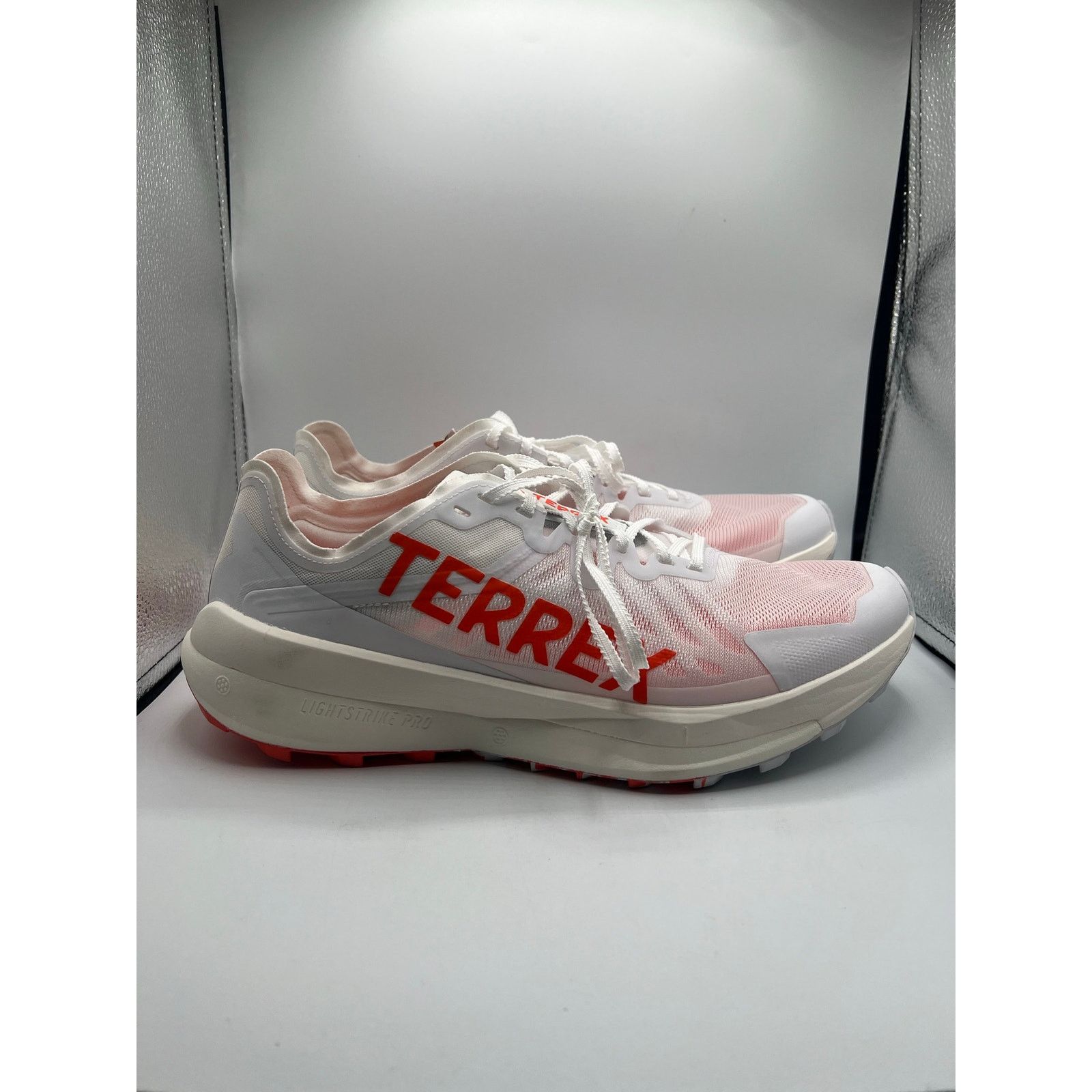 Adidas Adidas Terrex Agravic Speed ‘White Impact Orange’ Size US 11.5 / EU 44-45 - 3 Thumbnail