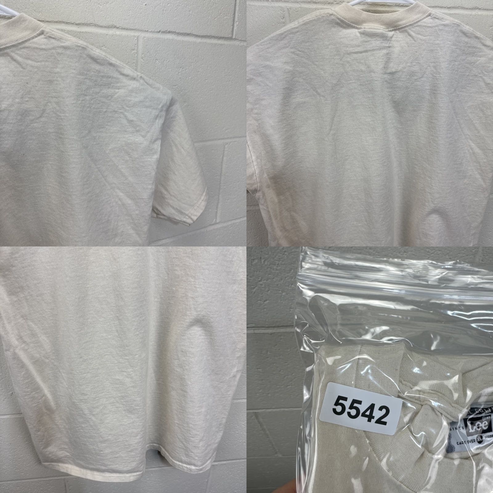 Lee VINTAGE Parrot Graphic Tee Lee Totally Cotton T-Shirt Adult XL Beige 90s Size US XL / EU 56 / 4 - 10 Thumbnail