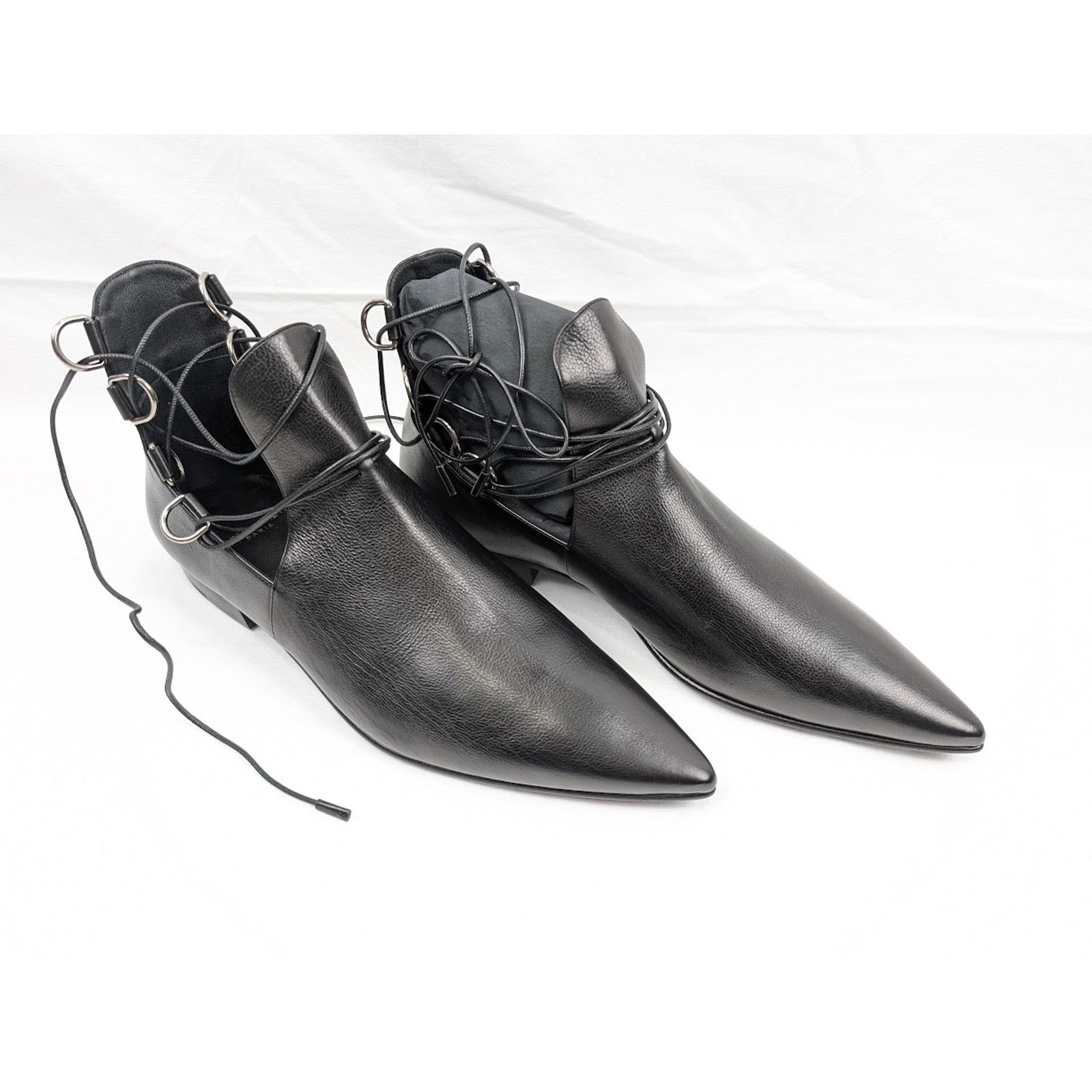 Saint Laurent Paris o1rshd1 Q:2 / Goth 15 Lace Up Shoes in Nero Size US 10 / EU 43 - 12 Thumbnail