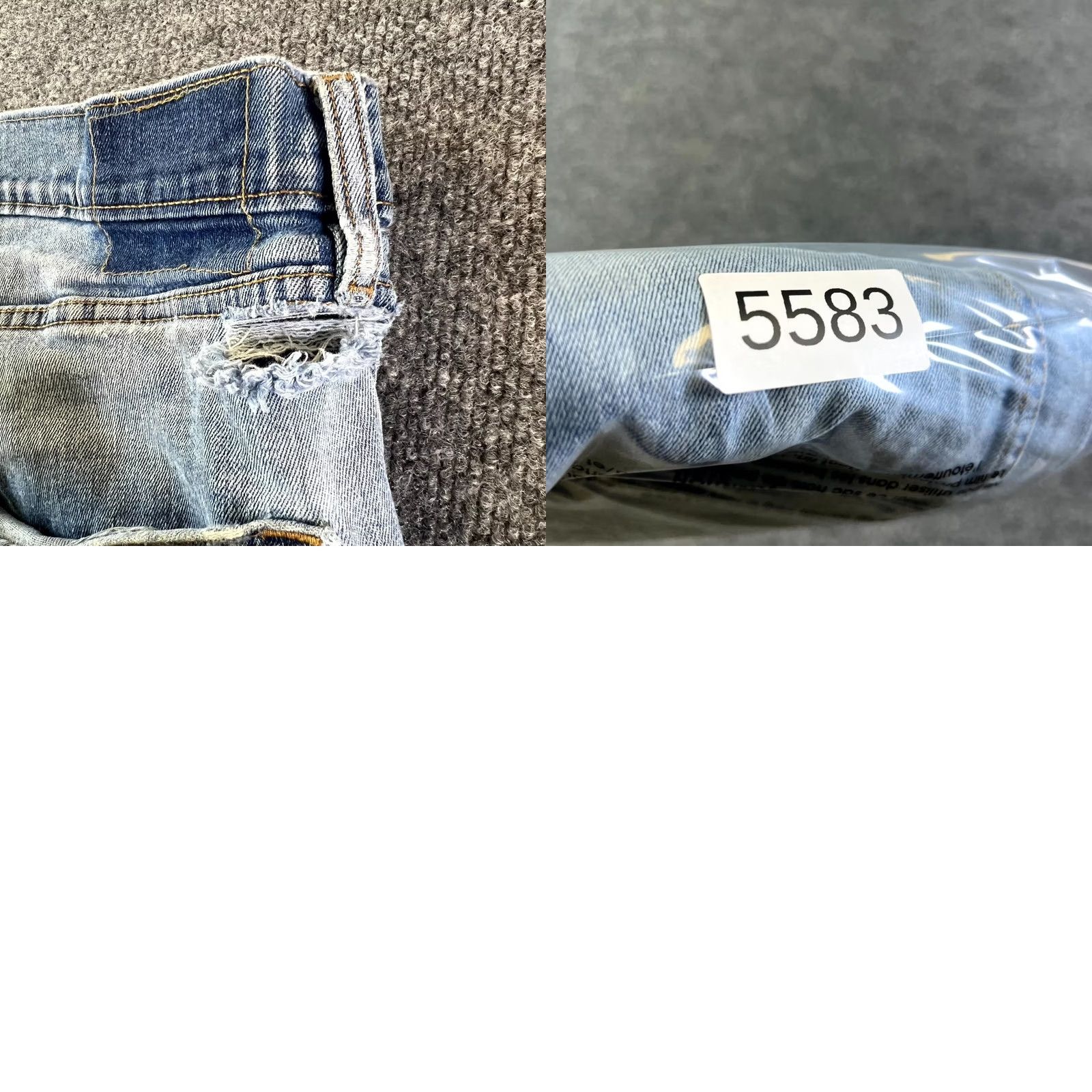 Levi's Levi's Jeans Mens 36x34 Blue Denim 5-Pockets Straight Leg Streetwear Jeans Size US 36 / EU 52 - 9 Thumbnail