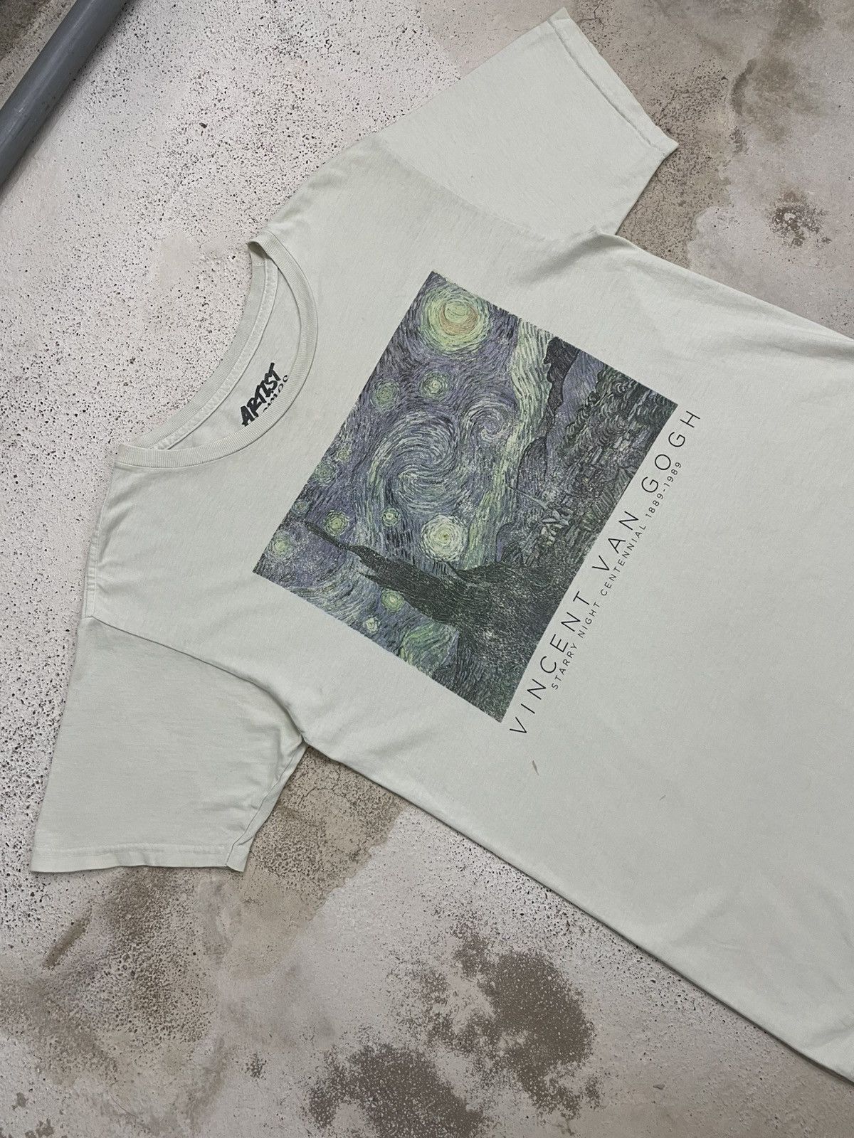 Vintage Artist Series Starry Night Centennial by Vincent Van Gogh Size US M / EU 48-50 / 2 - 5 Thumbnail