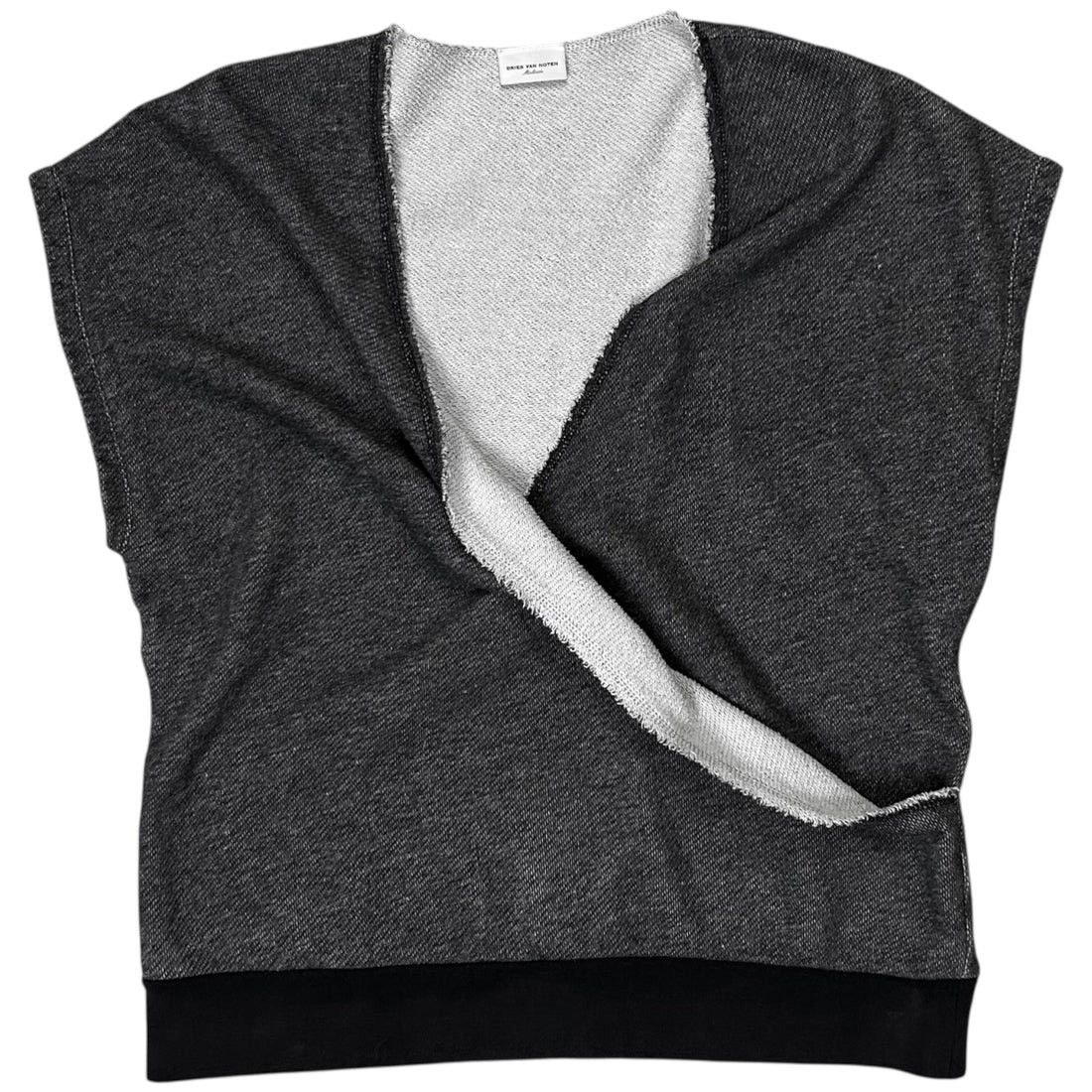 Dries Van Noten Dries Van Noten Asymmetric Layered Kimono Vest Size US M / EU 48-50 / 2 - 1 Thumbnail