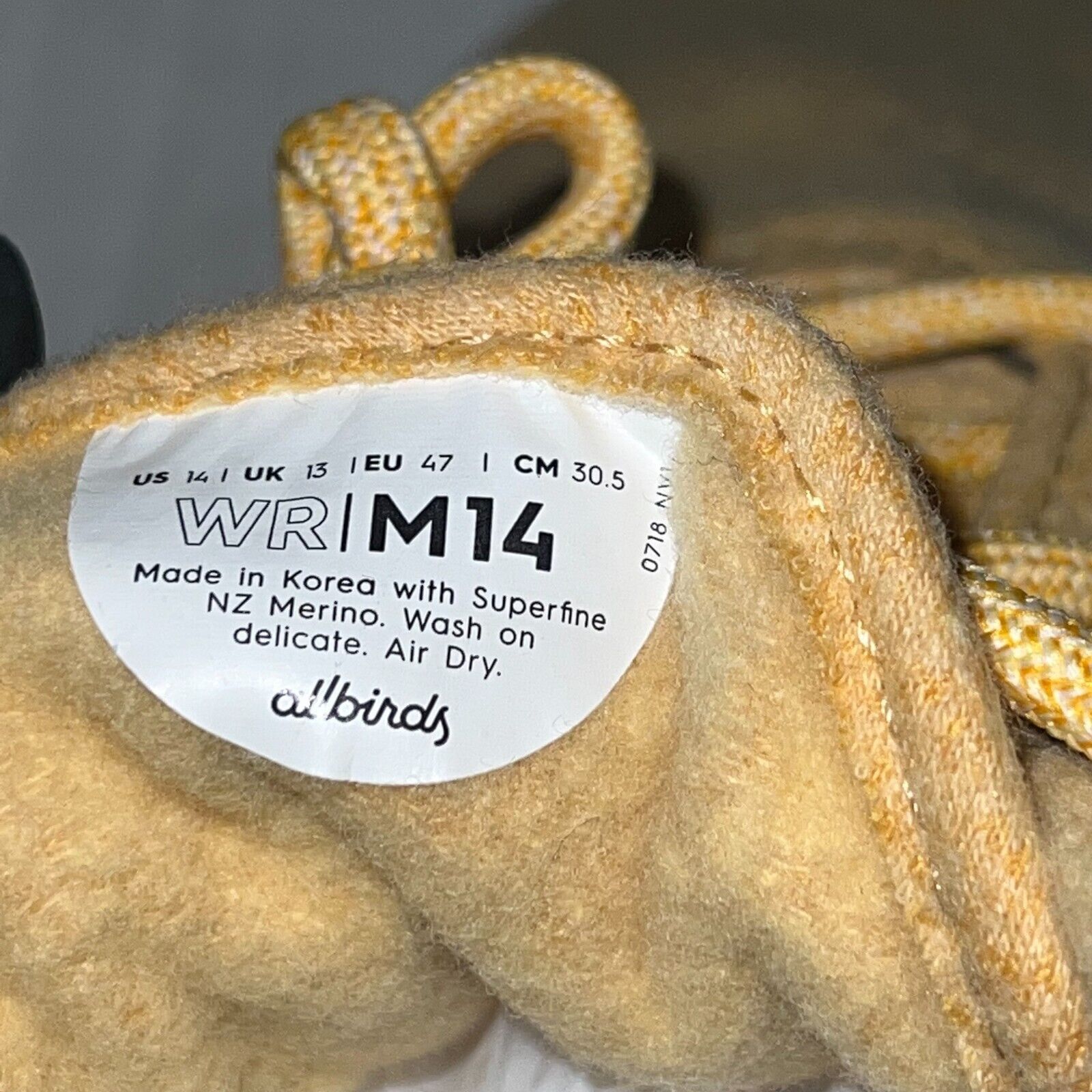 Allbirds Allbirds Wool Runners Tuke Honey/Cream Comfort Shoes SIZE 14 Size US 14 / EU 47 - 10 Thumbnail