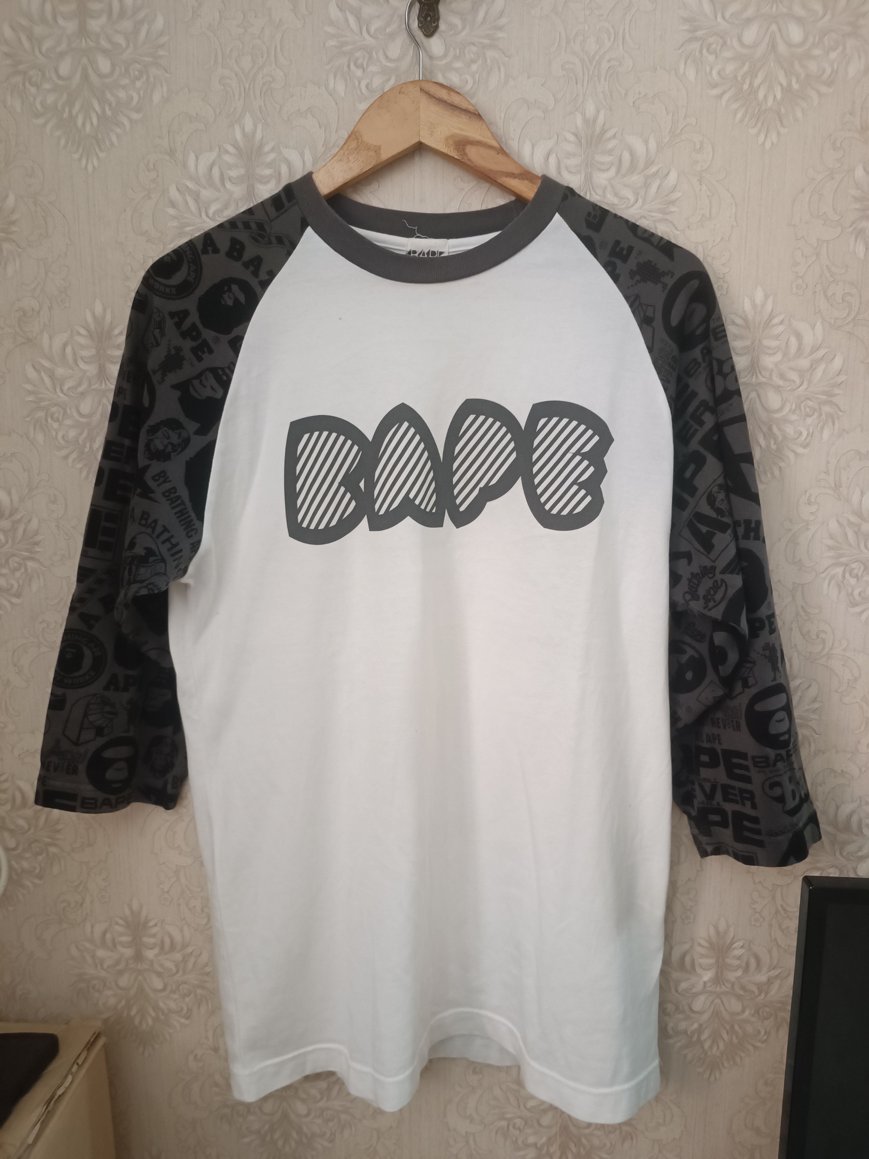 Bape Vintage Bape 3q Shirt Size US M / EU 48-50 / 2 - 1 Thumbnail