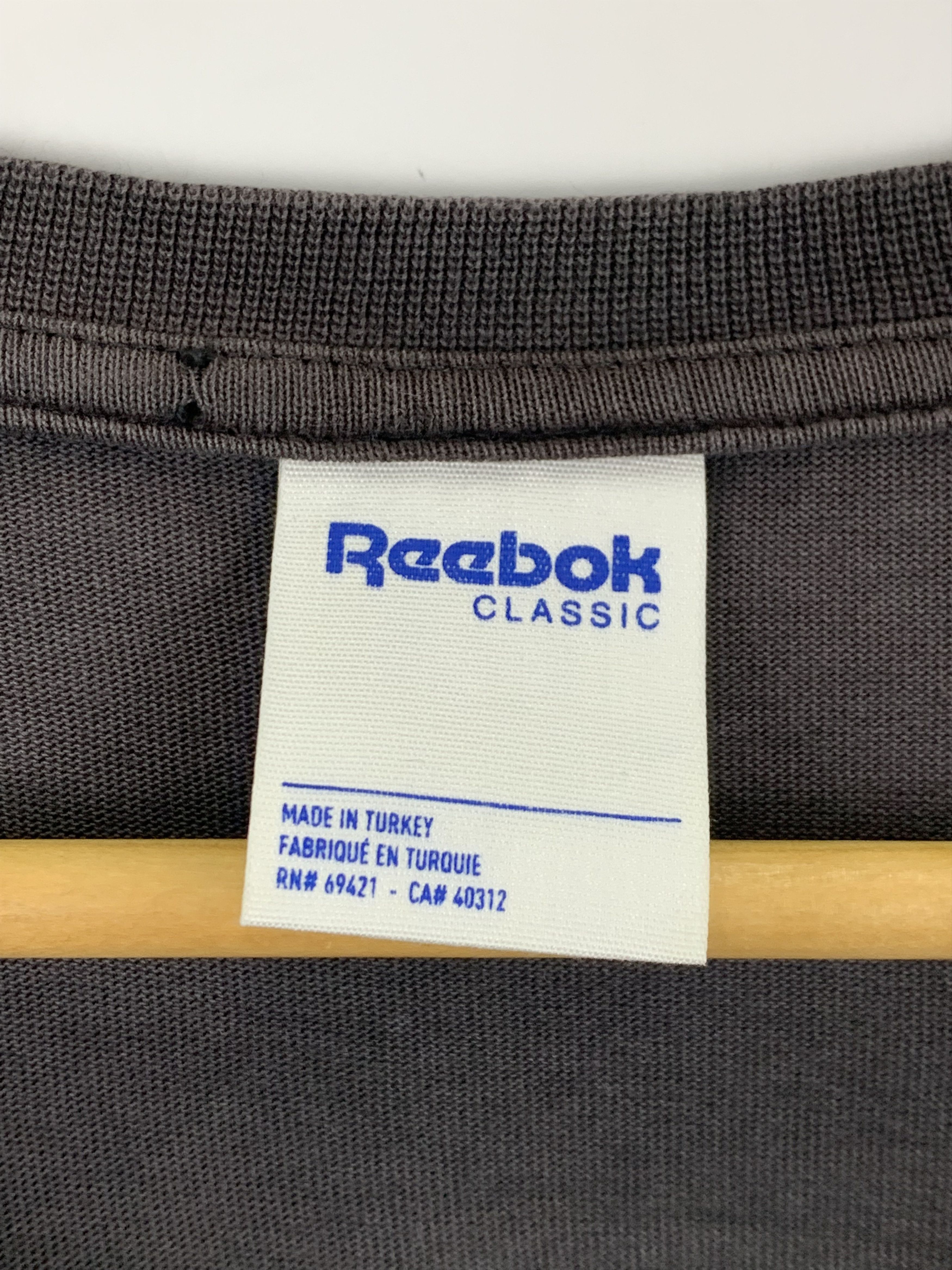 Reebok Vintage Reebok Classic Big Logo Tee TA0128 Size US XXL / EU 58 / 5 - 5 Thumbnail